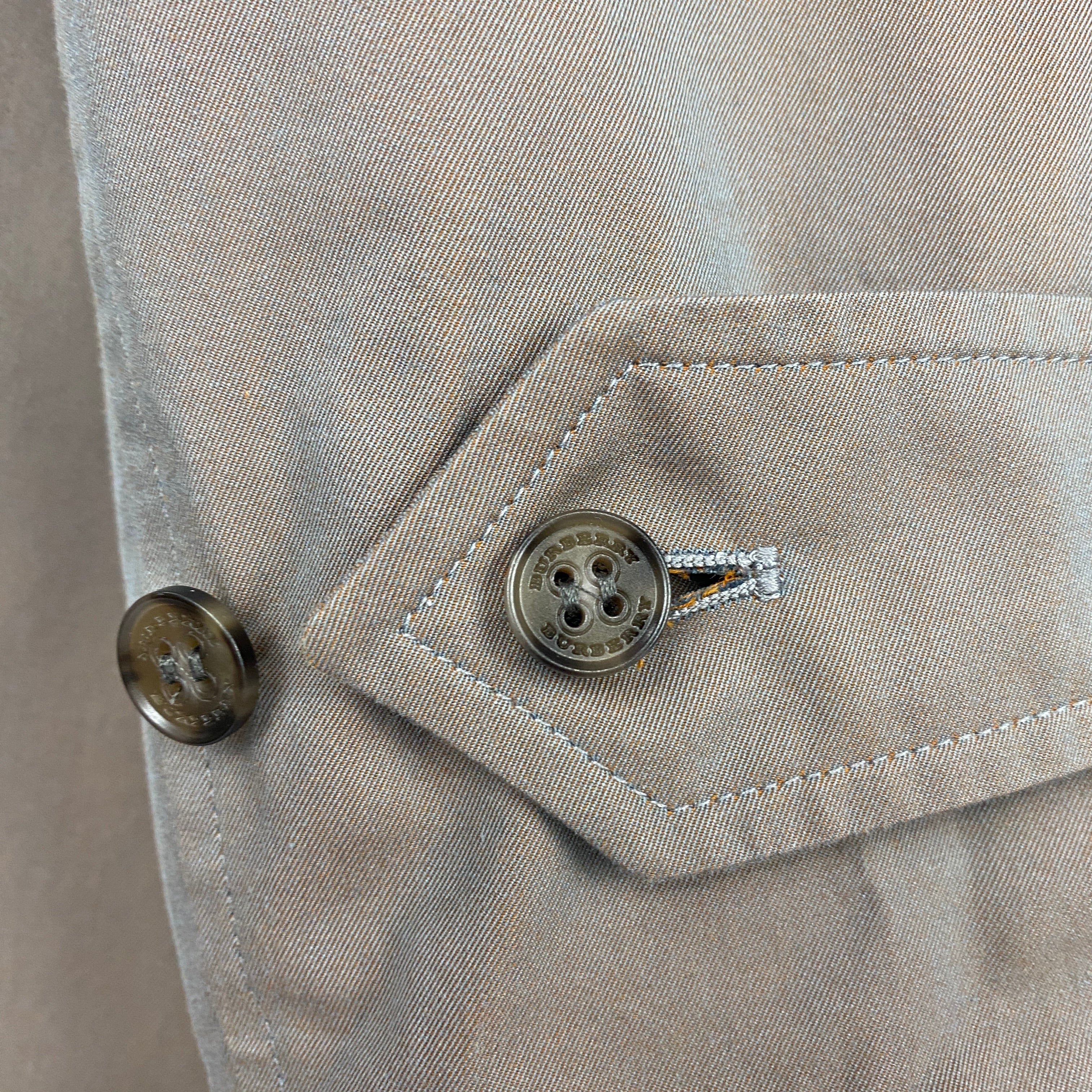 Burberry Irridescent Cocoa Brighton Coat S/M