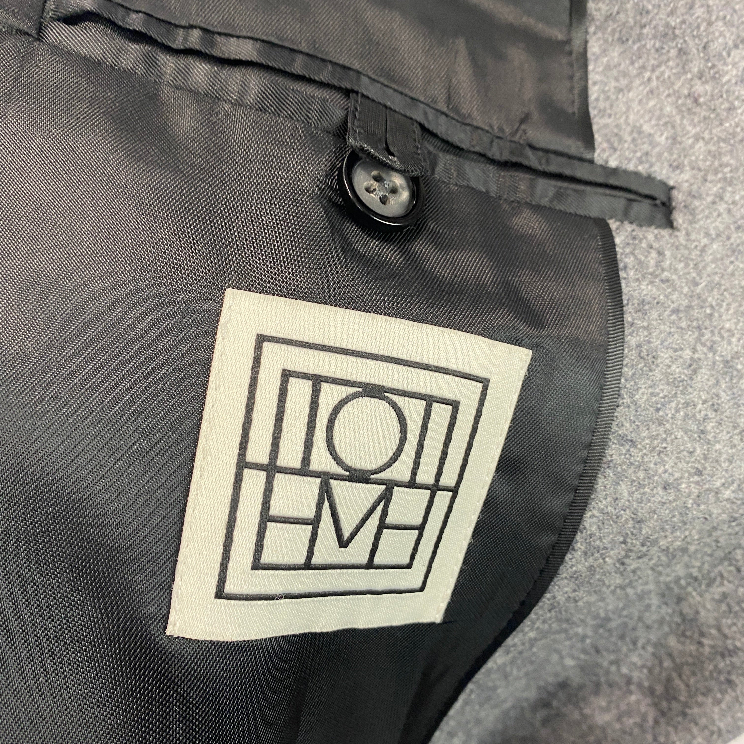 Toteme New £610 Grey Wool Tailored Suit Jacket XXS/XS/S