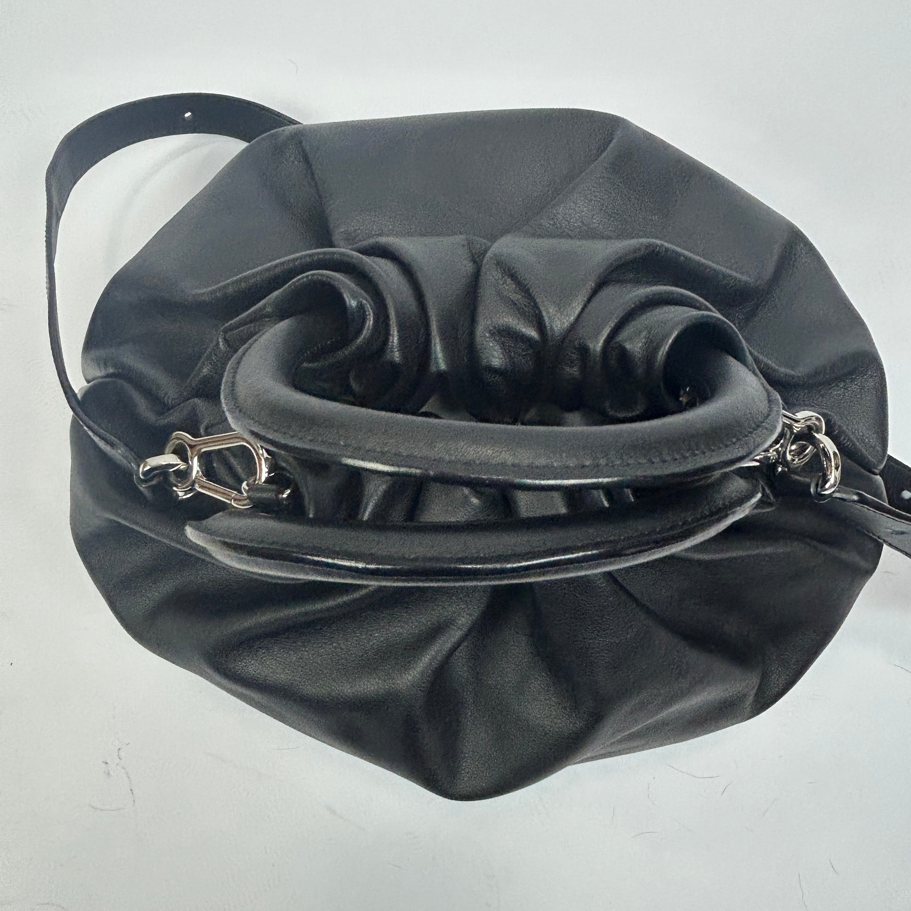 Loewe £1696 Black Large Bounce Crossbody Bag