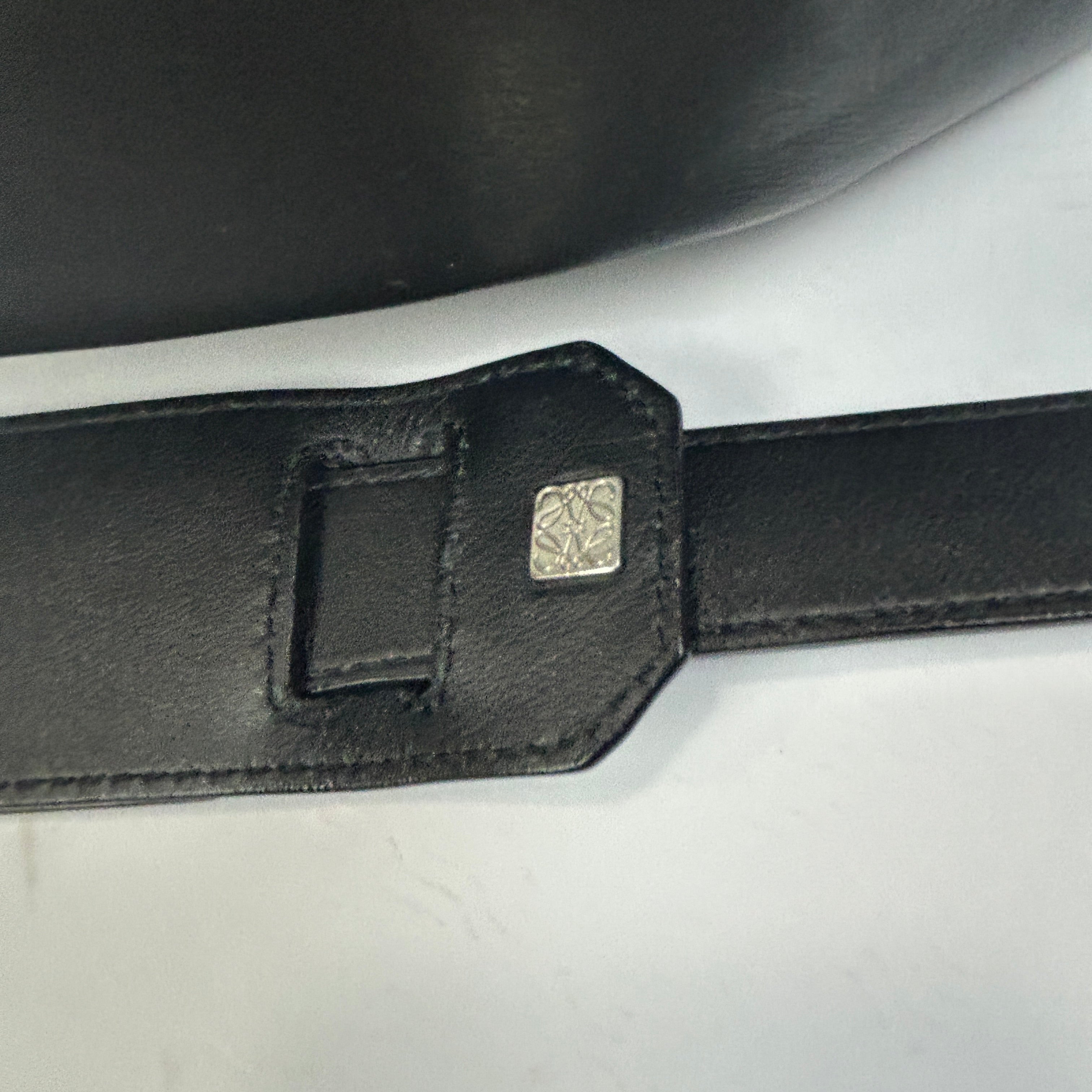 Loewe £1696 Black Large Bounce Crossbody Bag