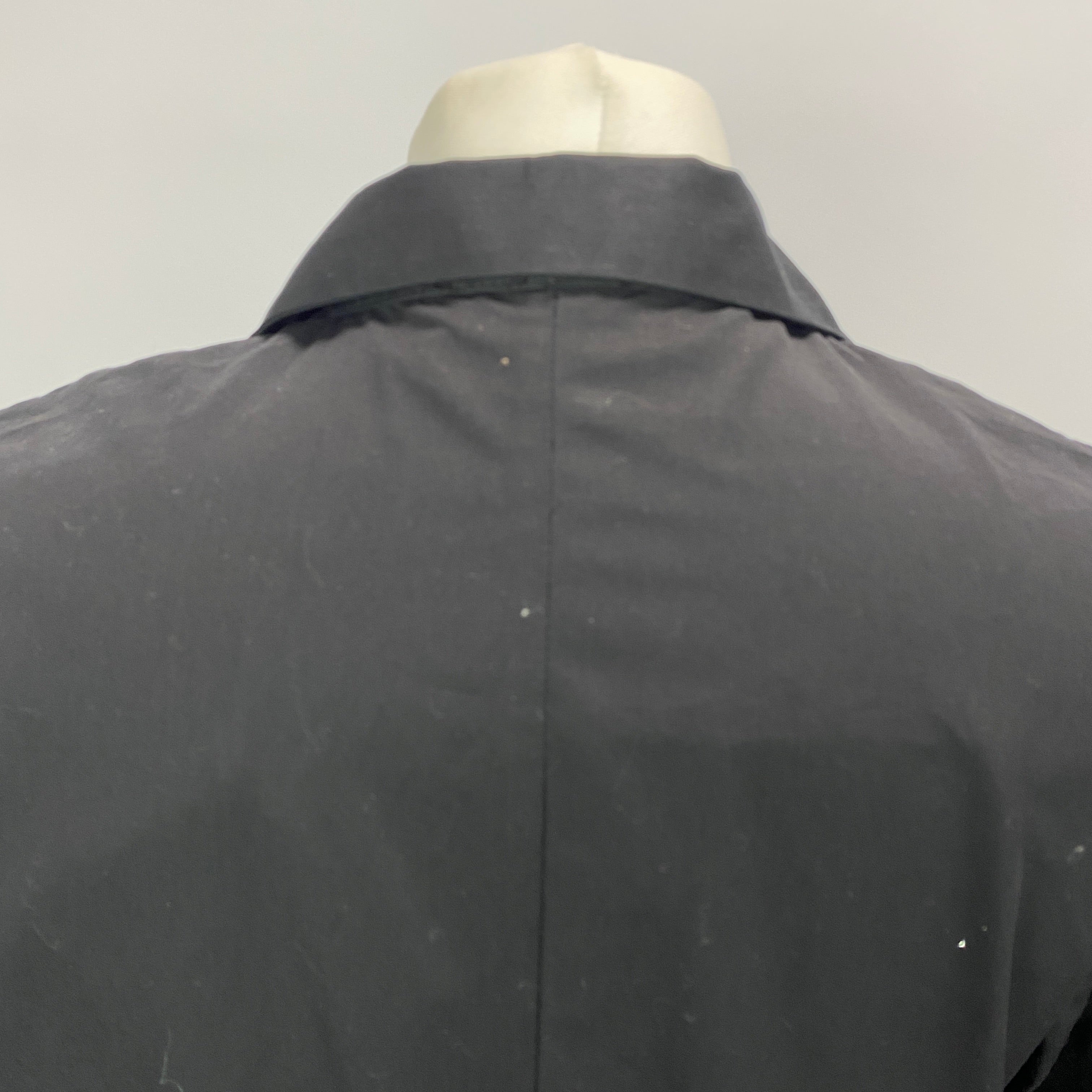 Bite New £710 Black Cotton Shirt Suit Jacket XS