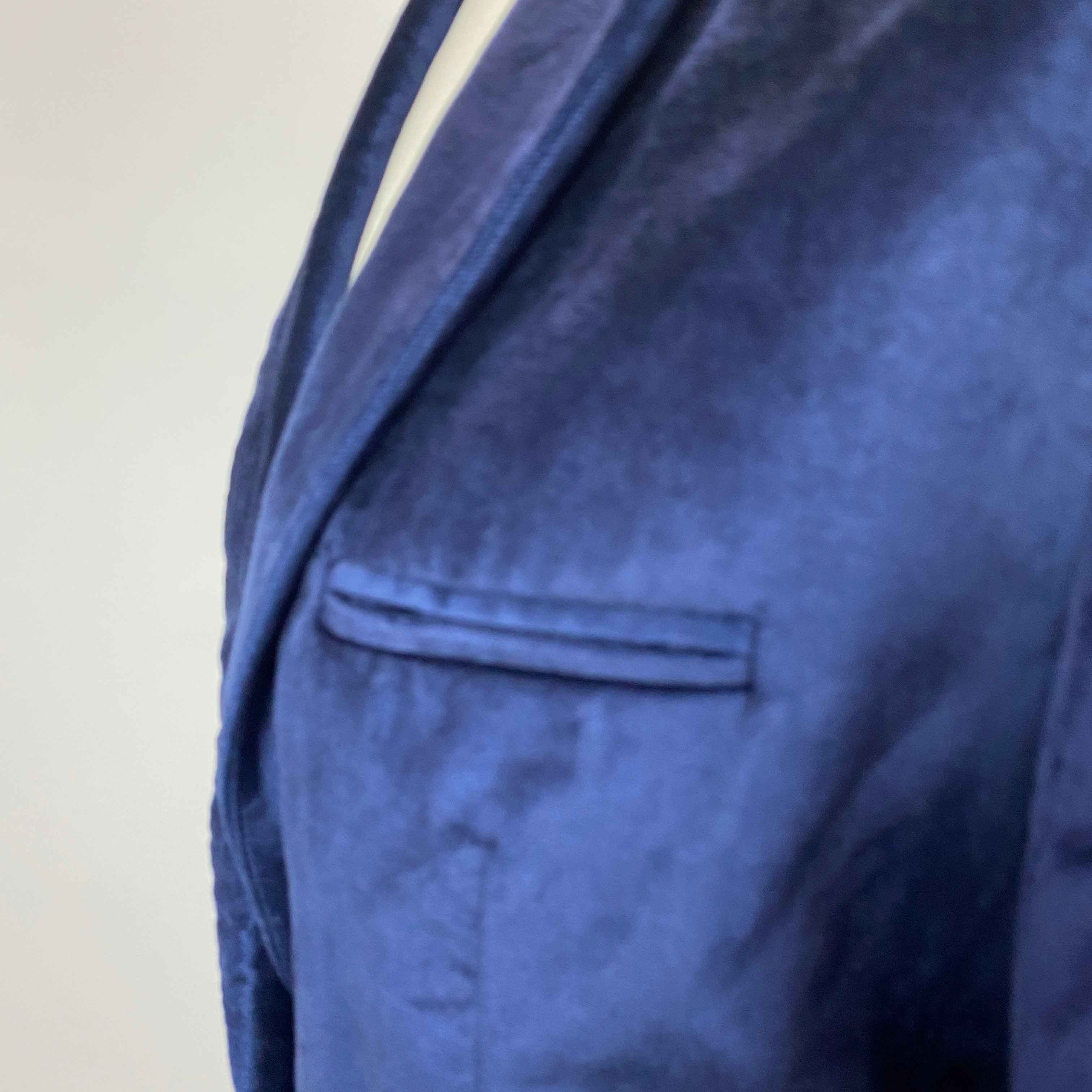 Rag & Bone New £500 Navy Margot Velvet Blazer XXS