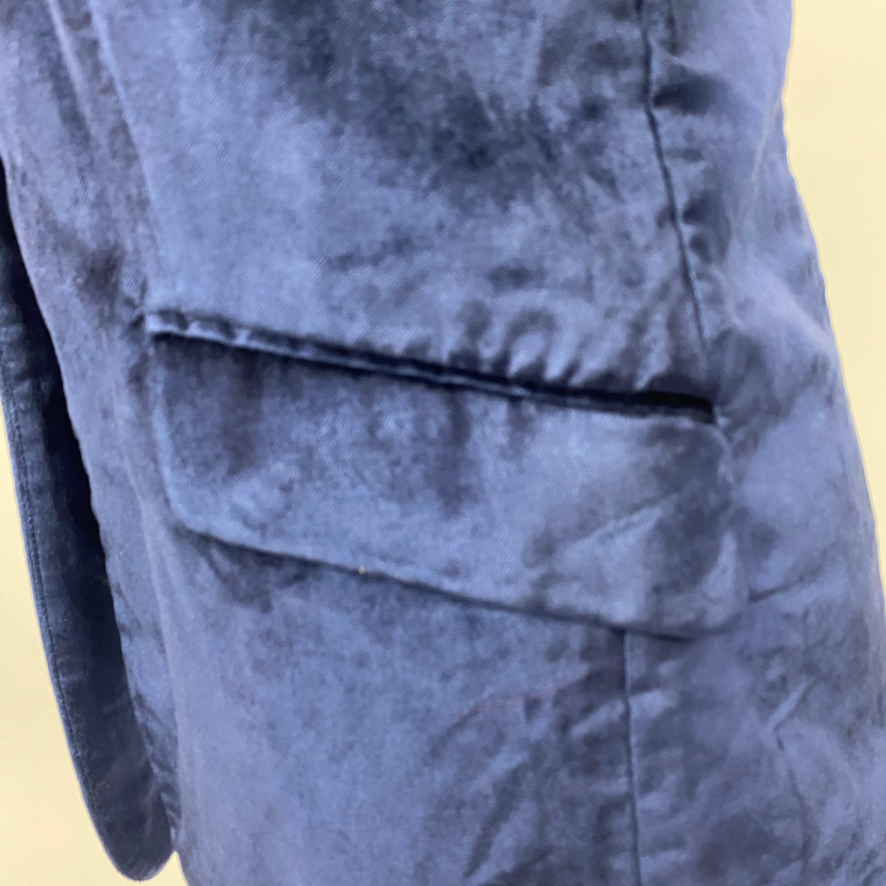 Rag & Bone New £500 Navy Margot Velvet Blazer XXS