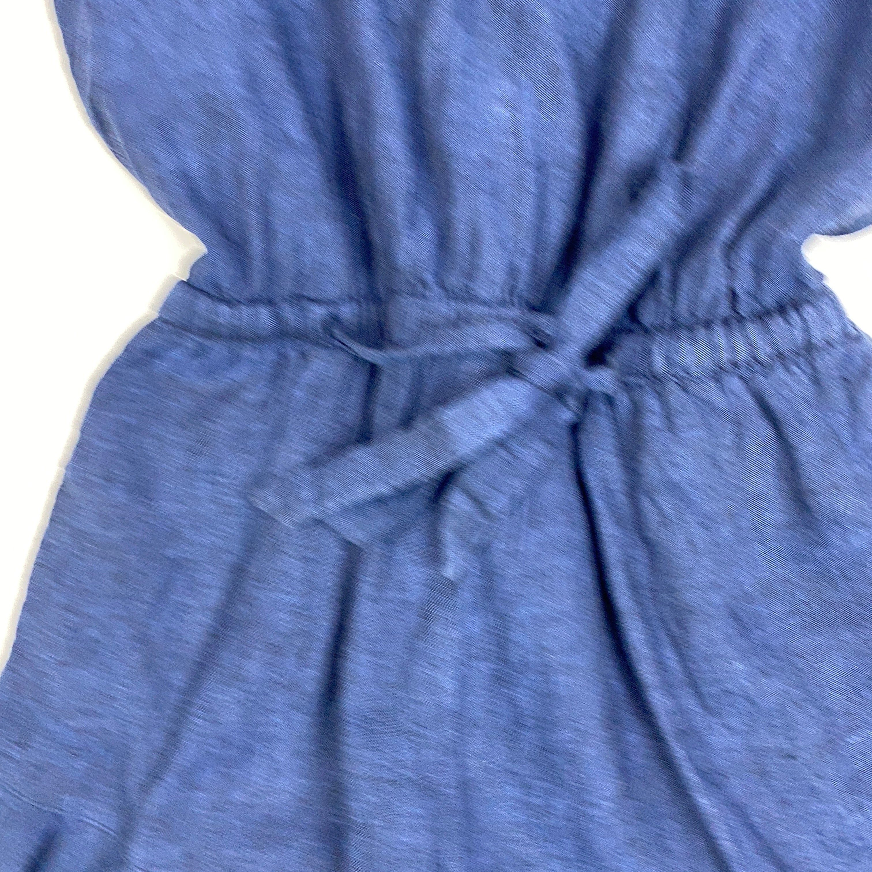 Apoella New £210 Navy Linen Ruffle Playsuit M/L