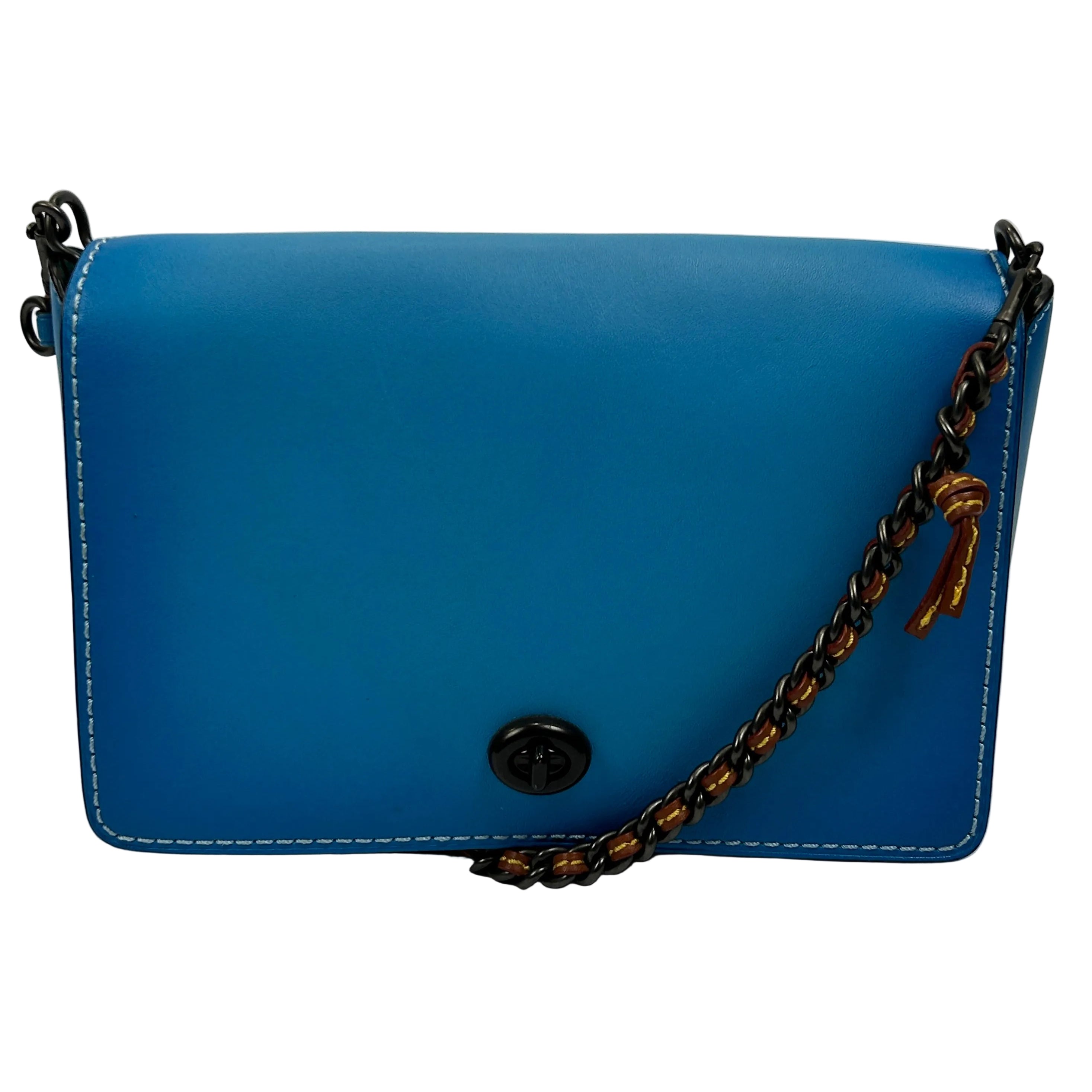 Coach £450 Azure Blue Ombre Dinky 24 Crossbody Bag