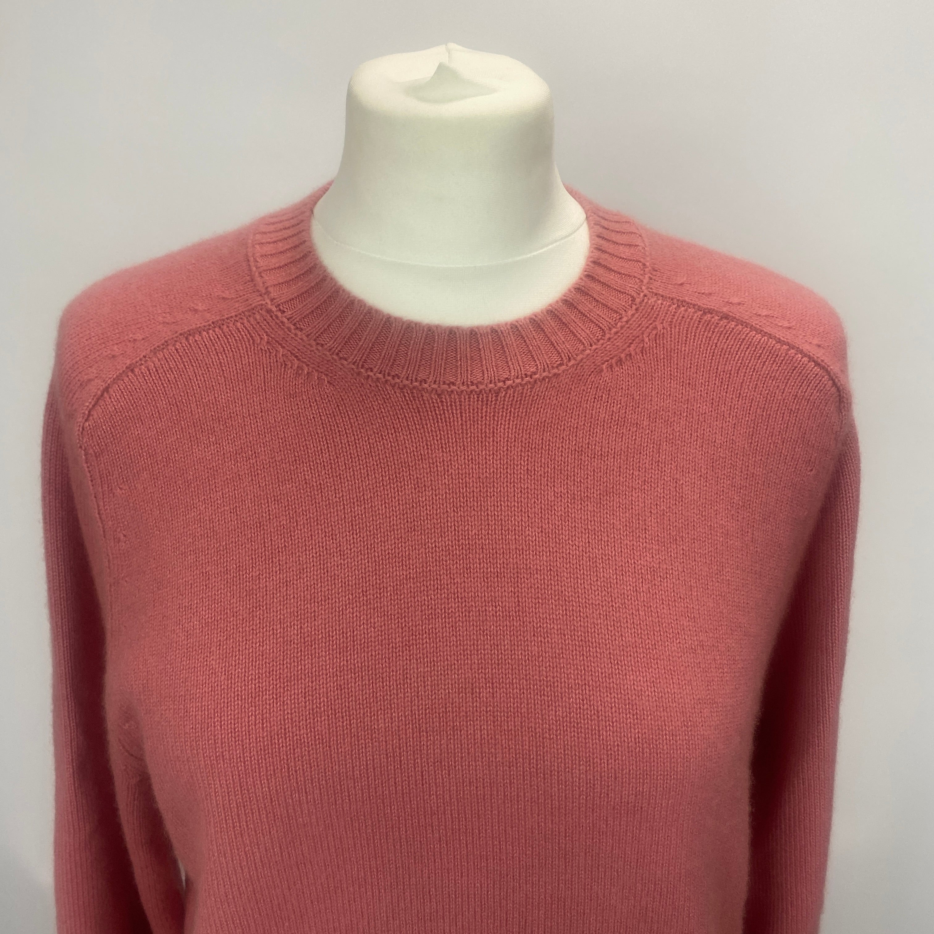 Falconeri Rose Pink Pure Cashmere Sweater M