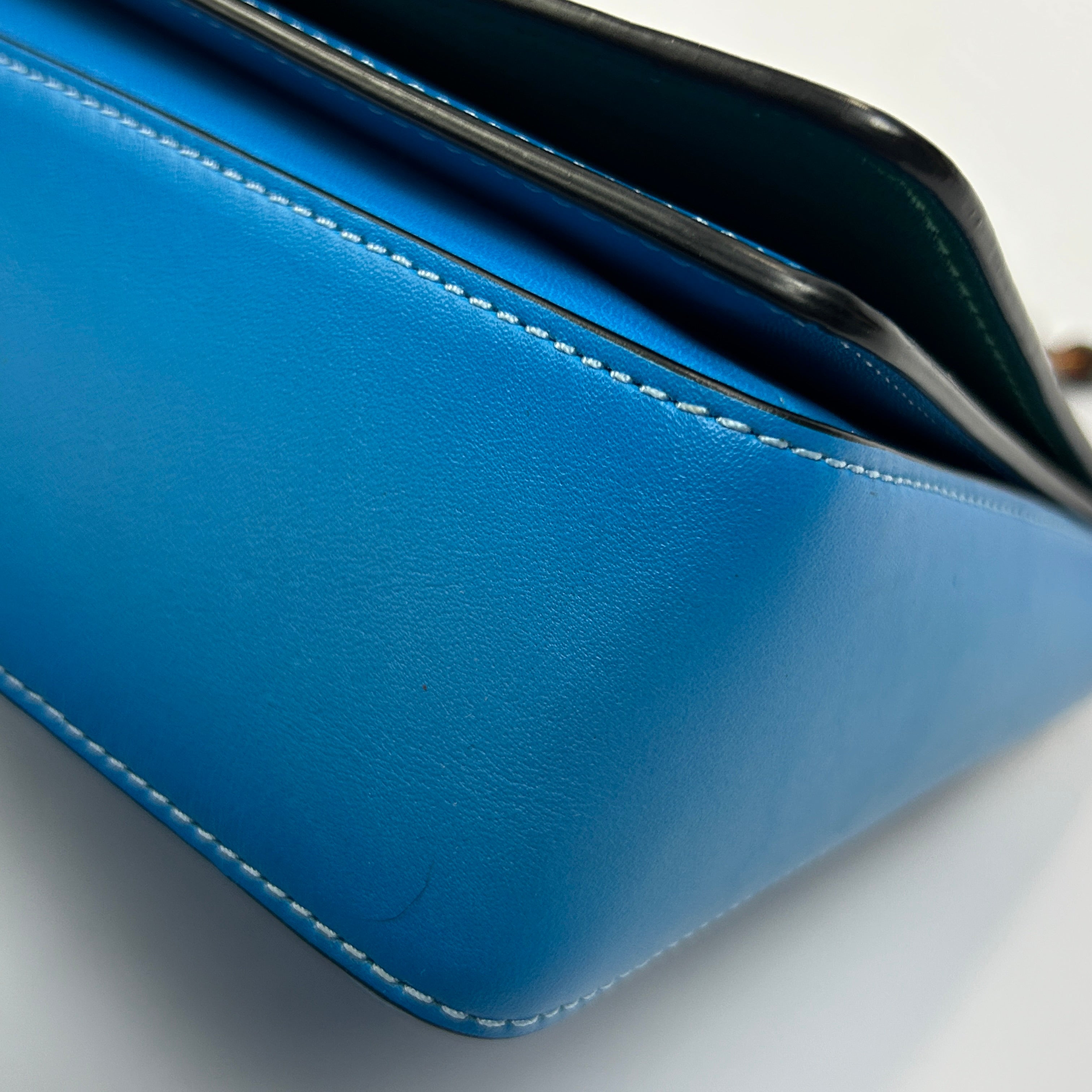 Coach £450 Azure Blue Ombre Dinky 24 Crossbody Bag