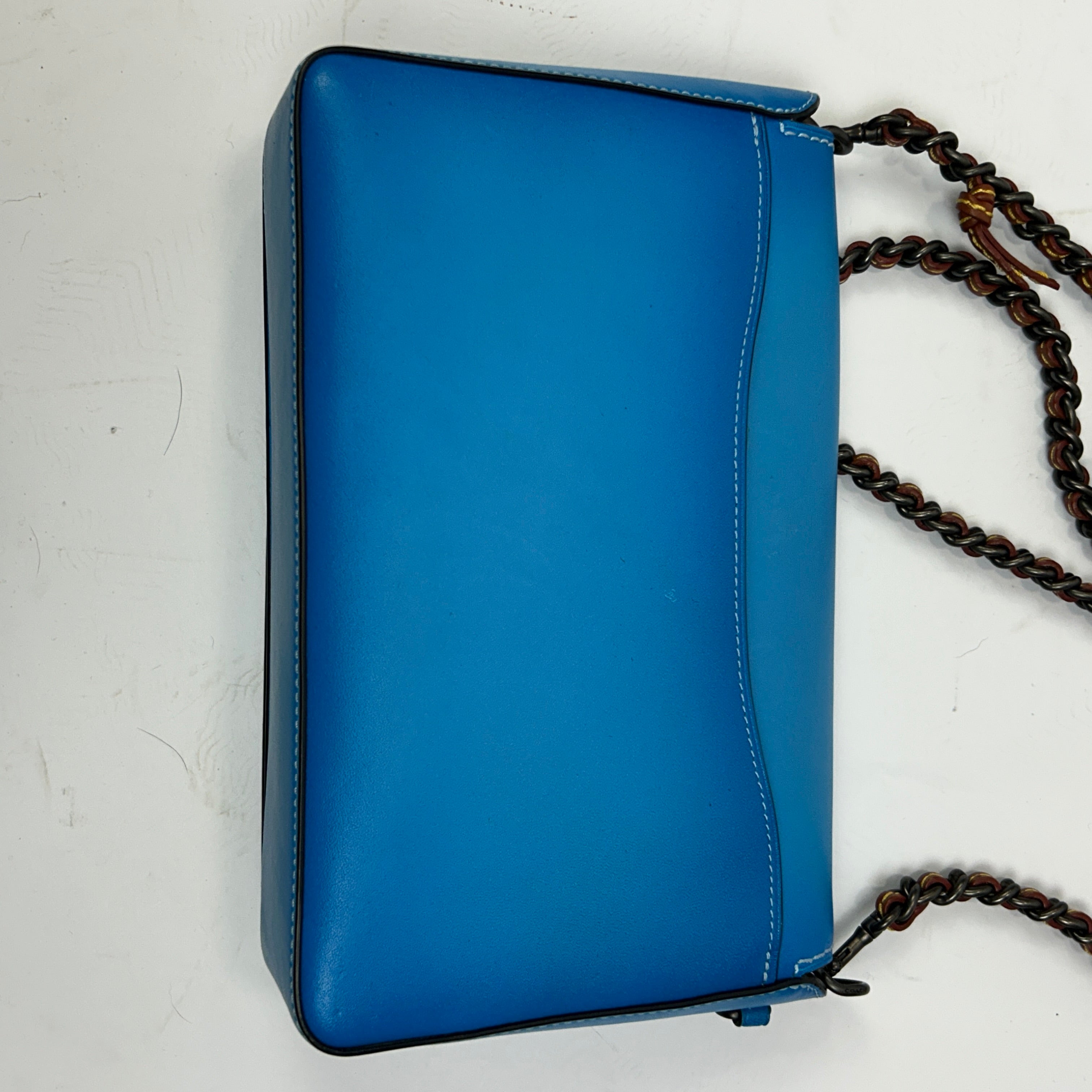 Coach £450 Azure Blue Ombre Dinky 24 Crossbody Bag