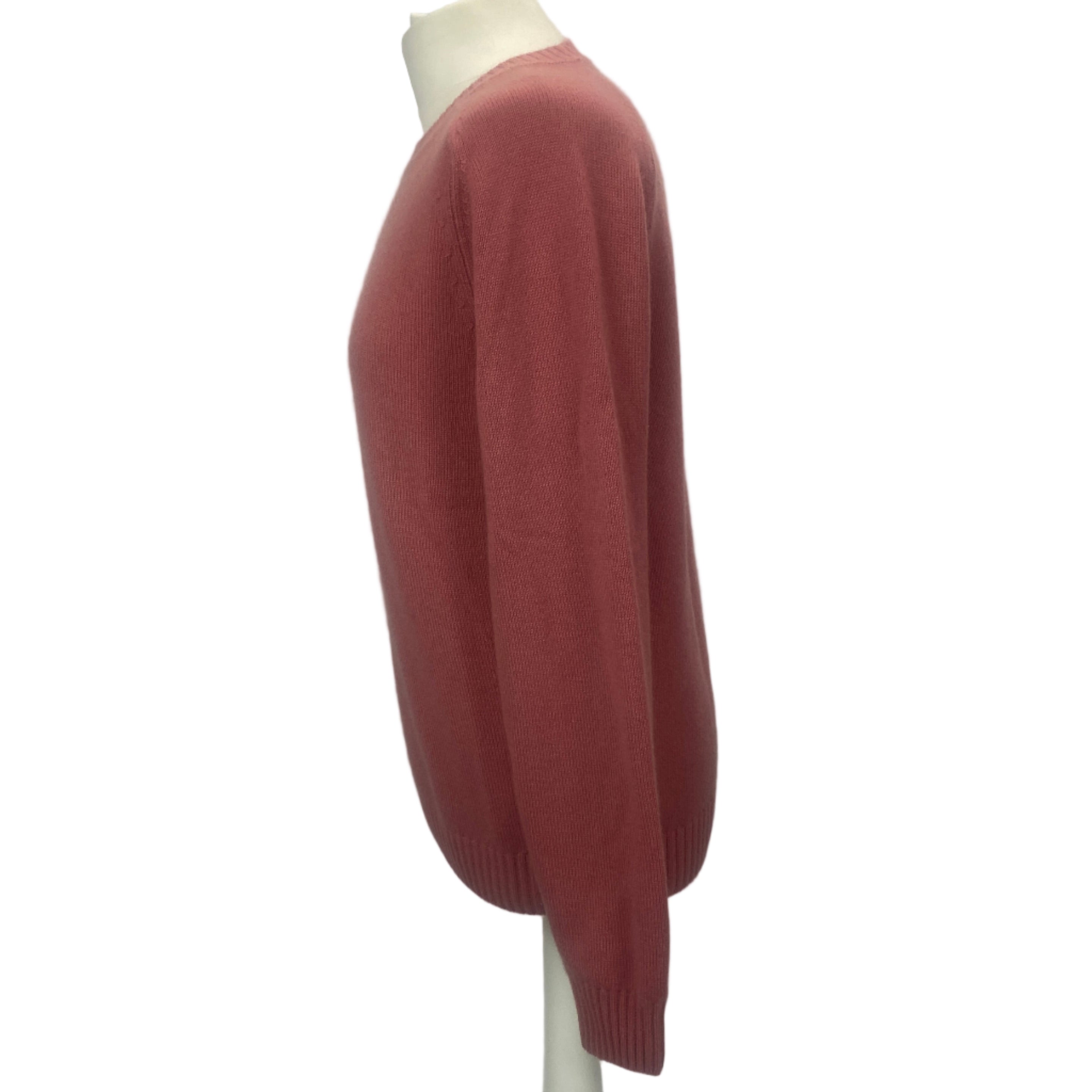 Falconeri Rose Pink Pure Cashmere Sweater M