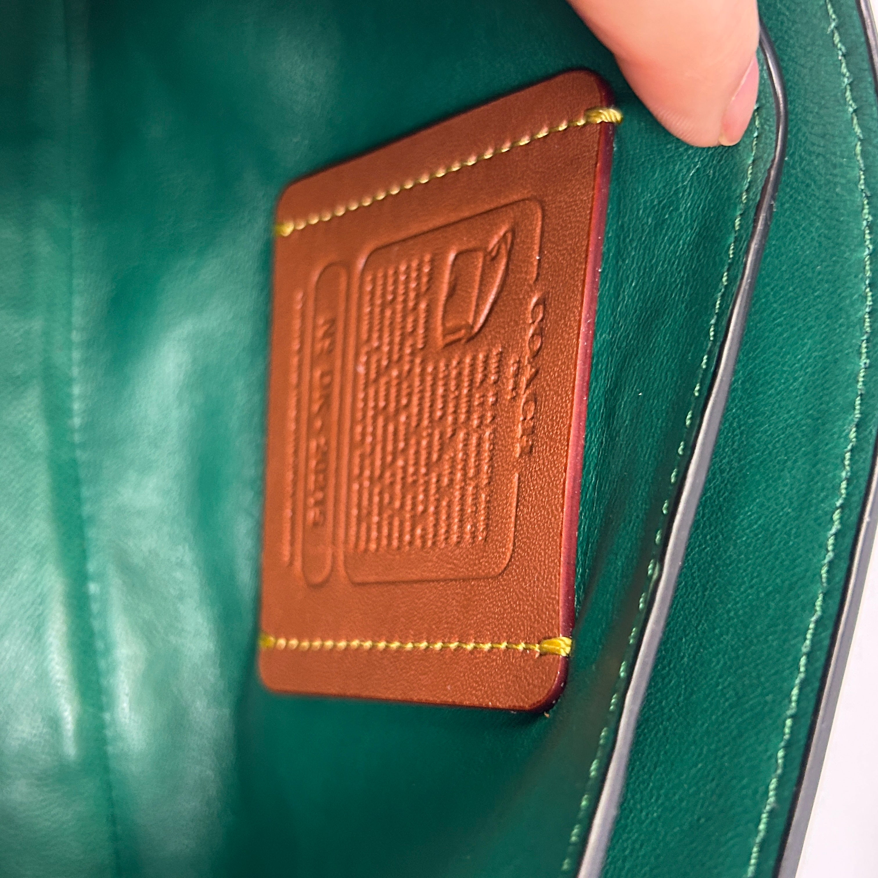 Coach £450 Azure Blue Ombre Dinky 24 Crossbody Bag