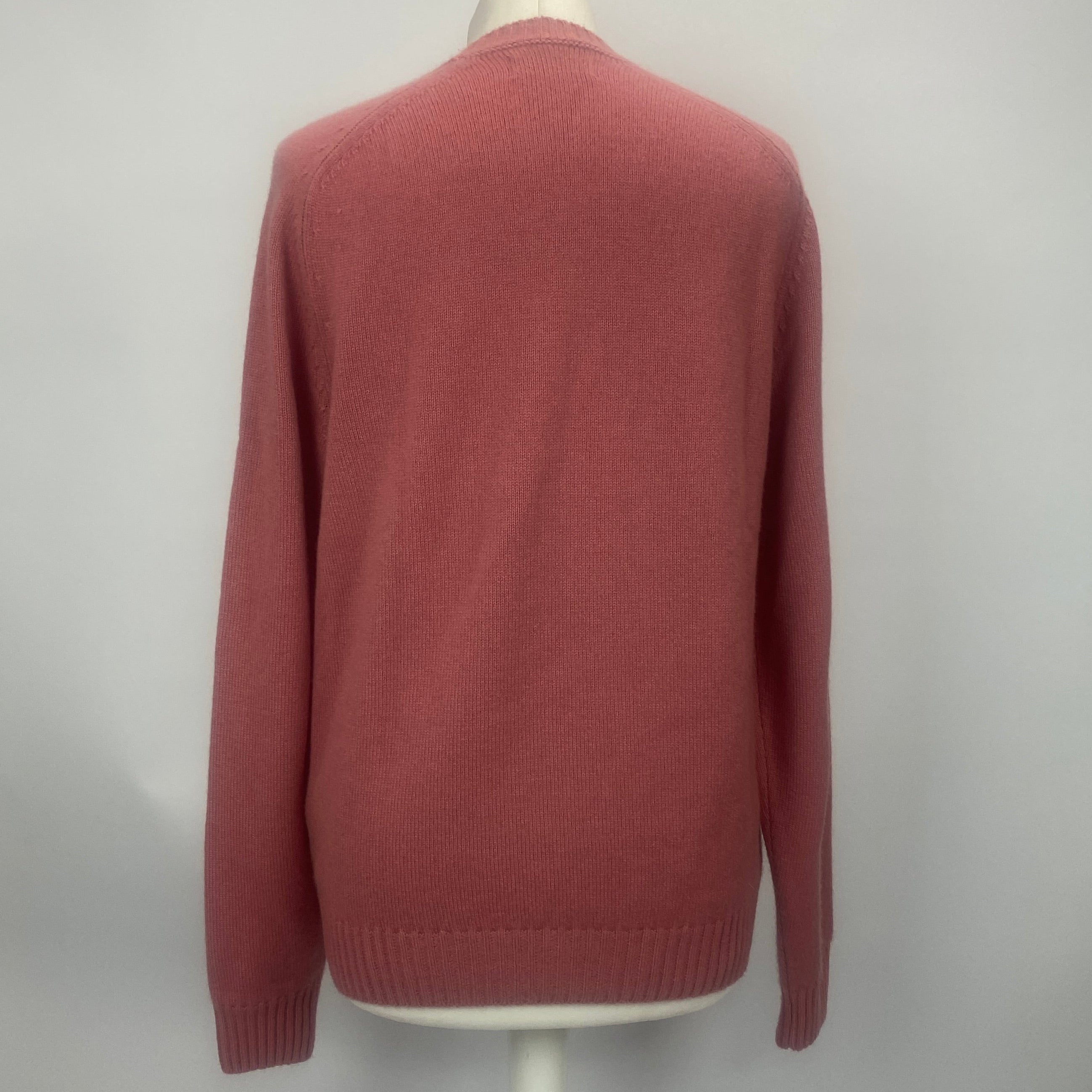 Falconeri Rose Pink Pure Cashmere Sweater M