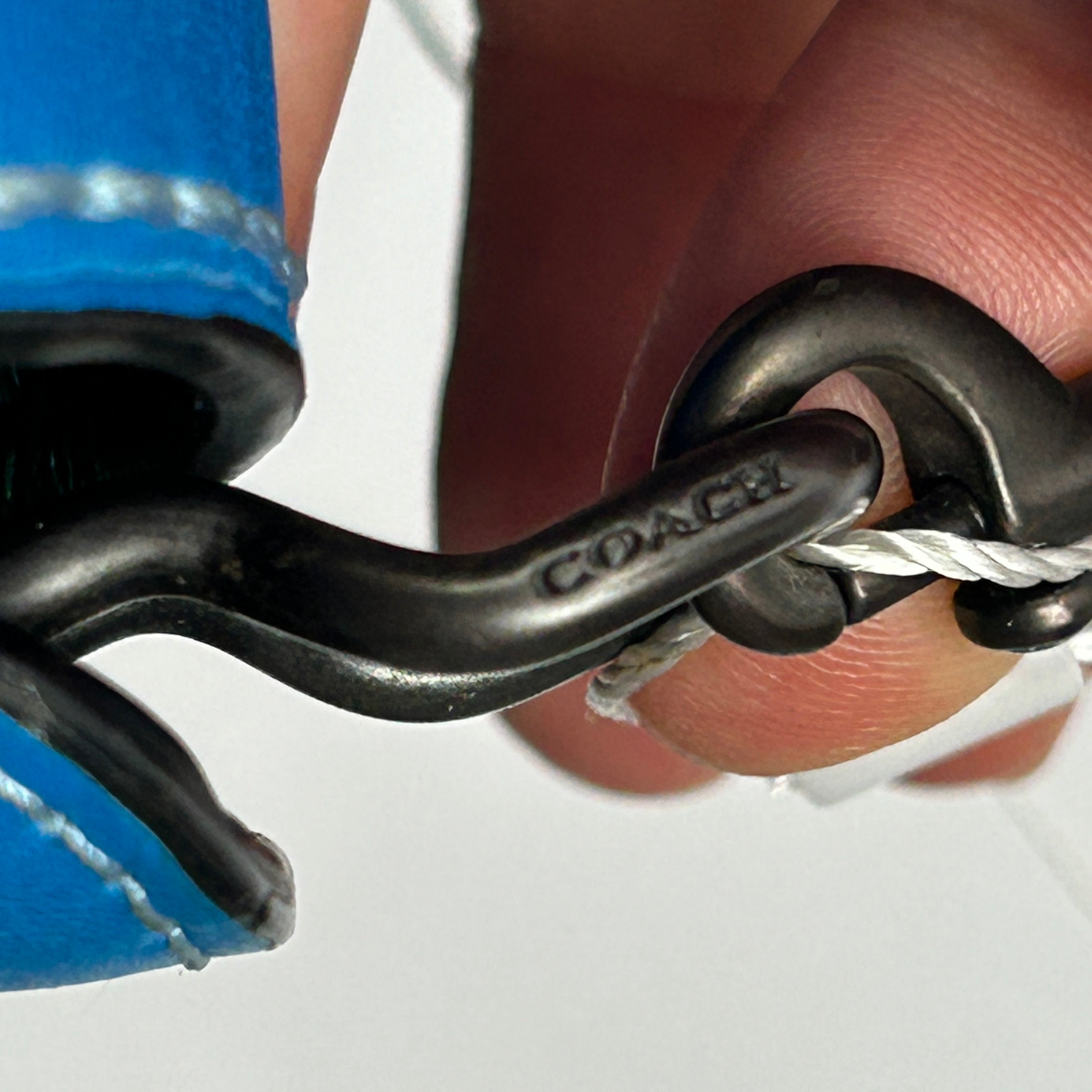 Coach £450 Azure Blue Ombre Dinky 24 Crossbody Bag