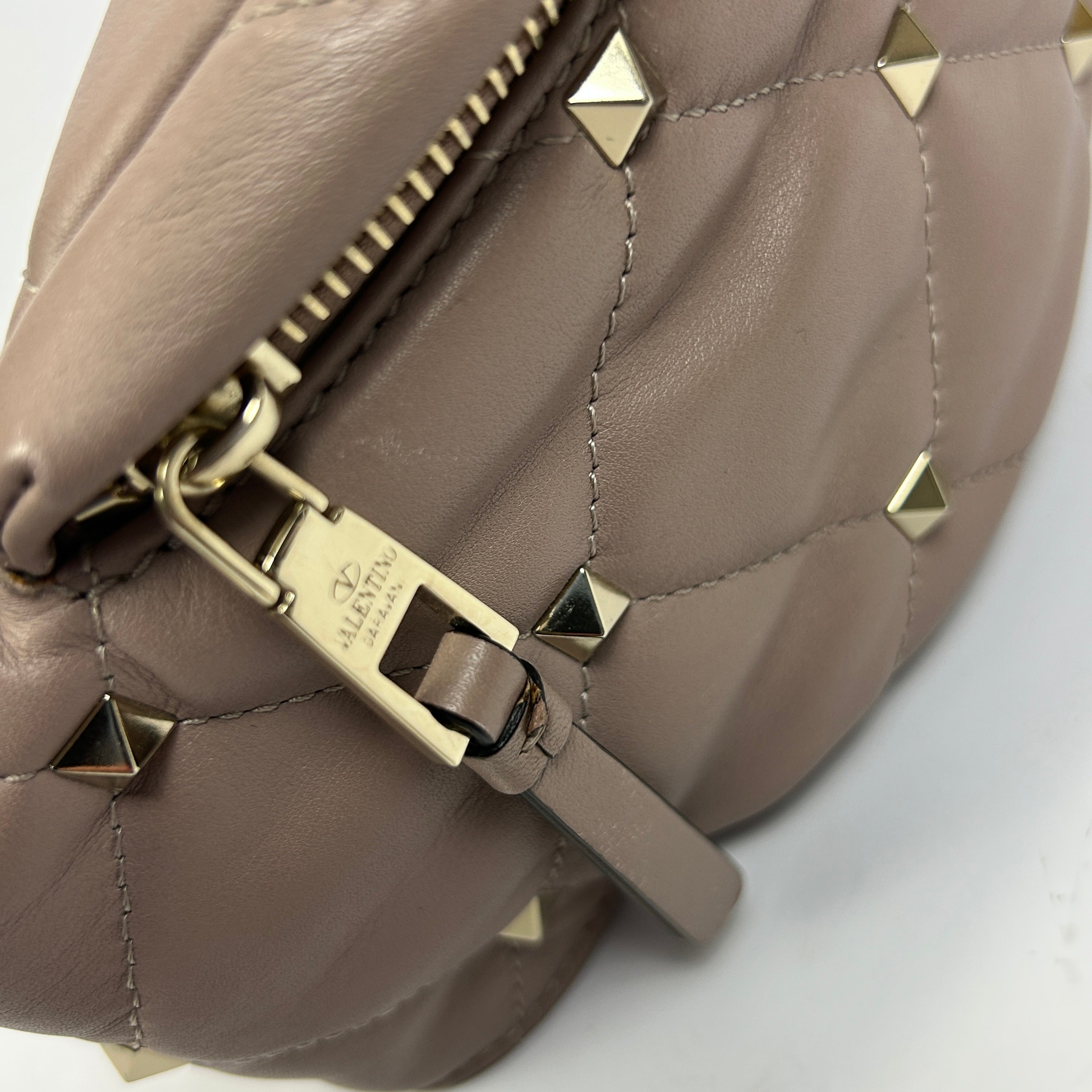 Valentino Nude Rockstud Spike Belt-Bag