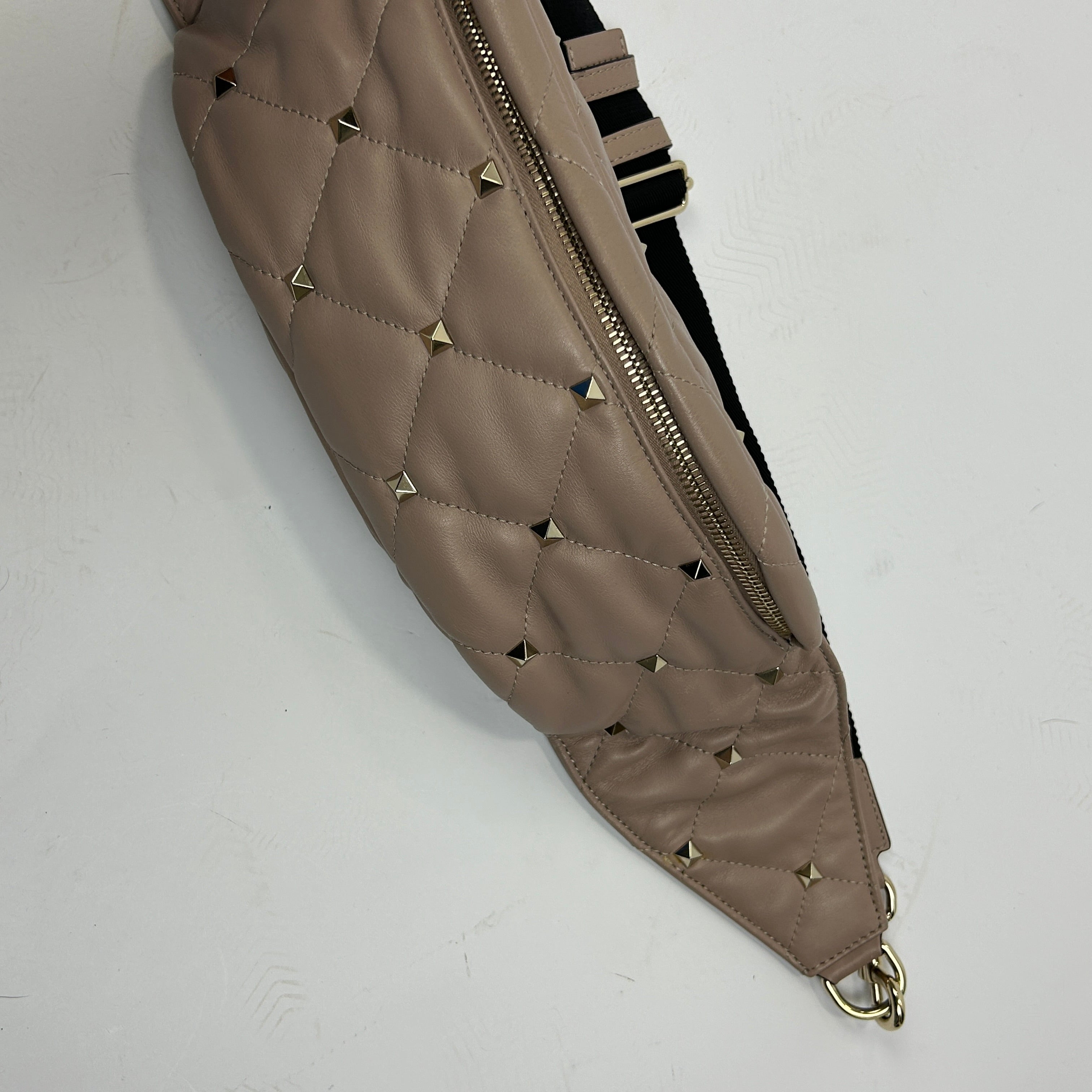Valentino Nude Rockstud Spike Belt-Bag