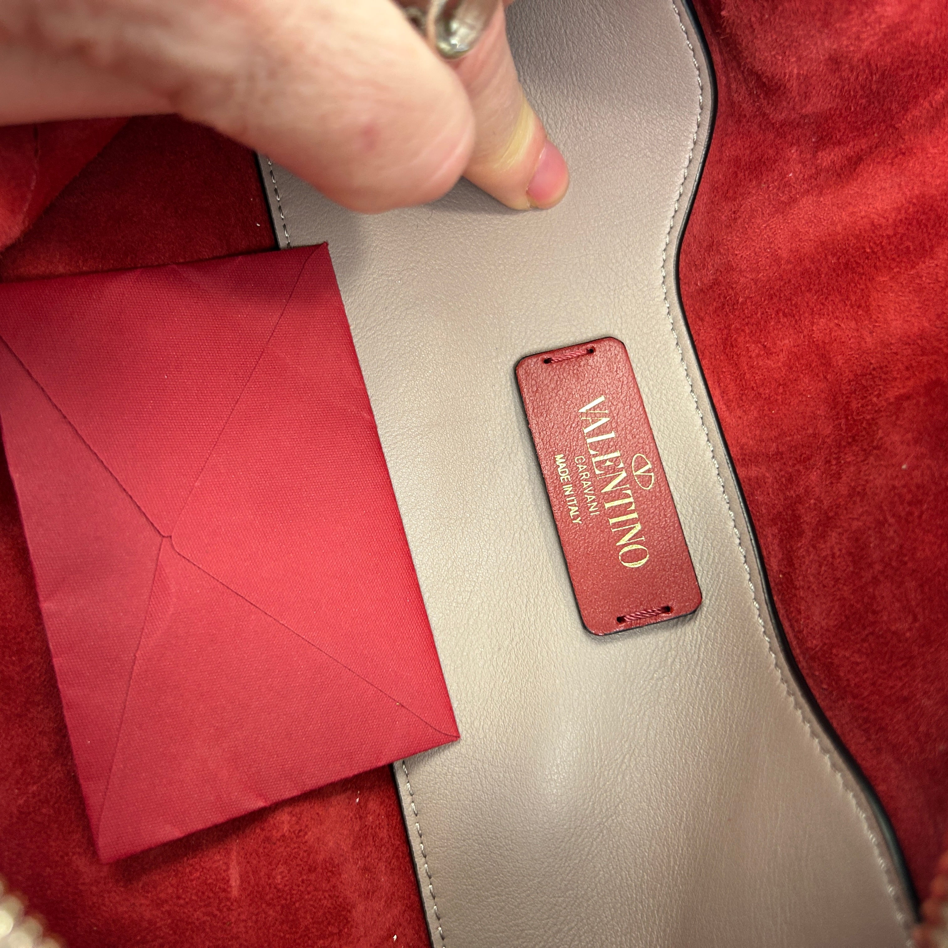 Valentino Nude Rockstud Spike Belt-Bag