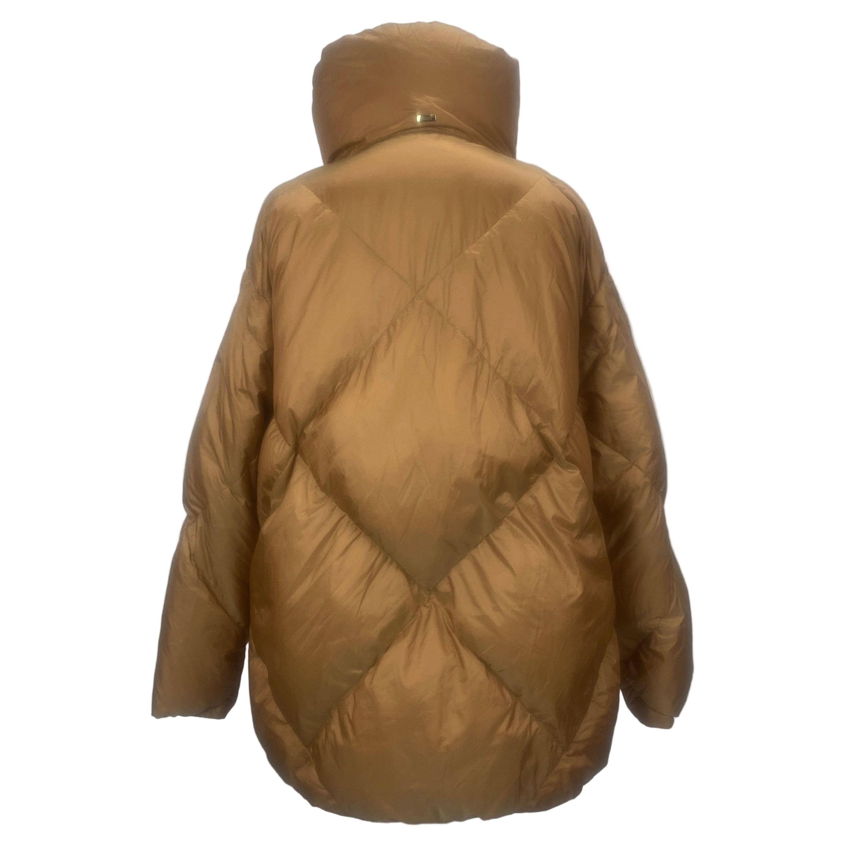 Herno £595 Copper Padded Down Coat L