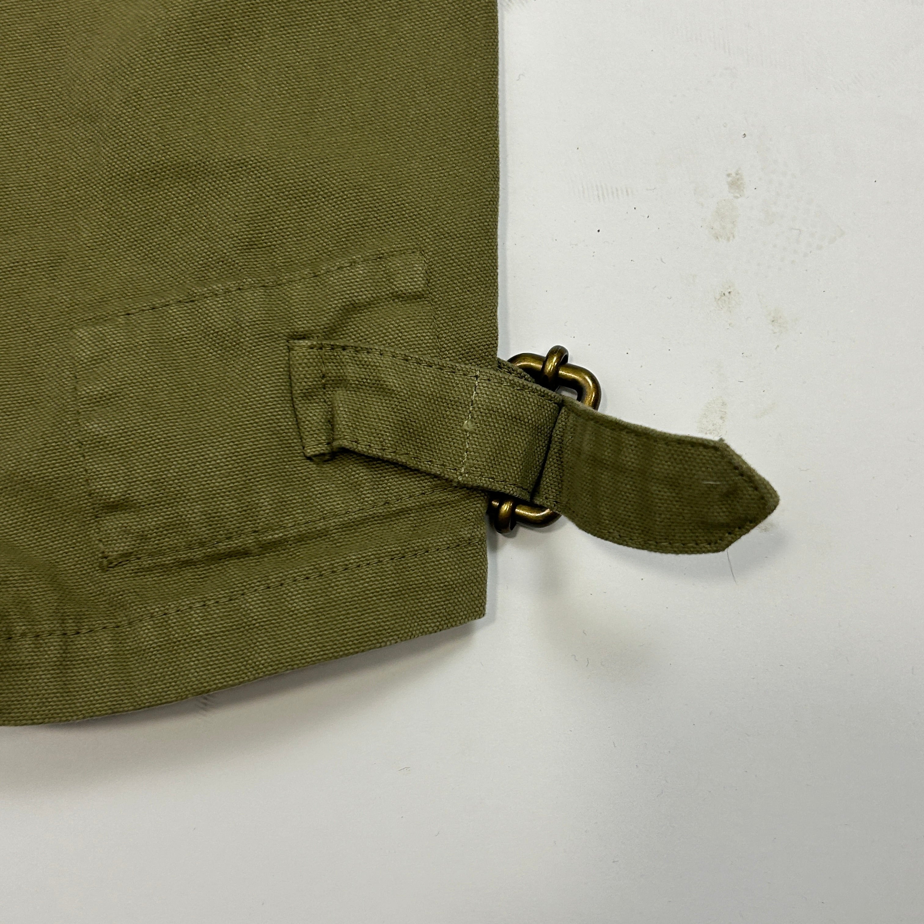 JW Anderson New £490 Khaki Fold Front Utility Trousers XXS