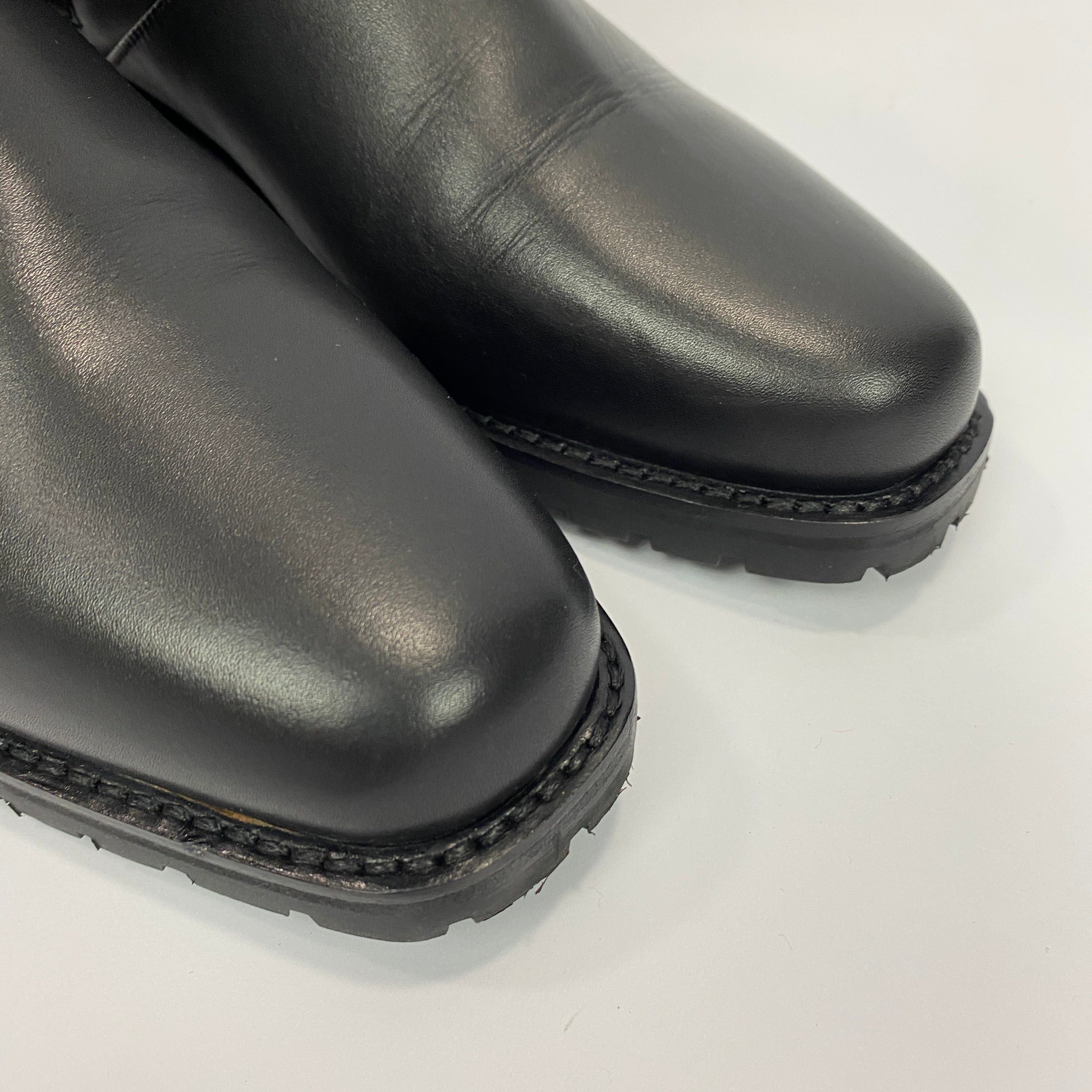 Manolo Blahnik £1195 Black Marisco Ankle Boots 36