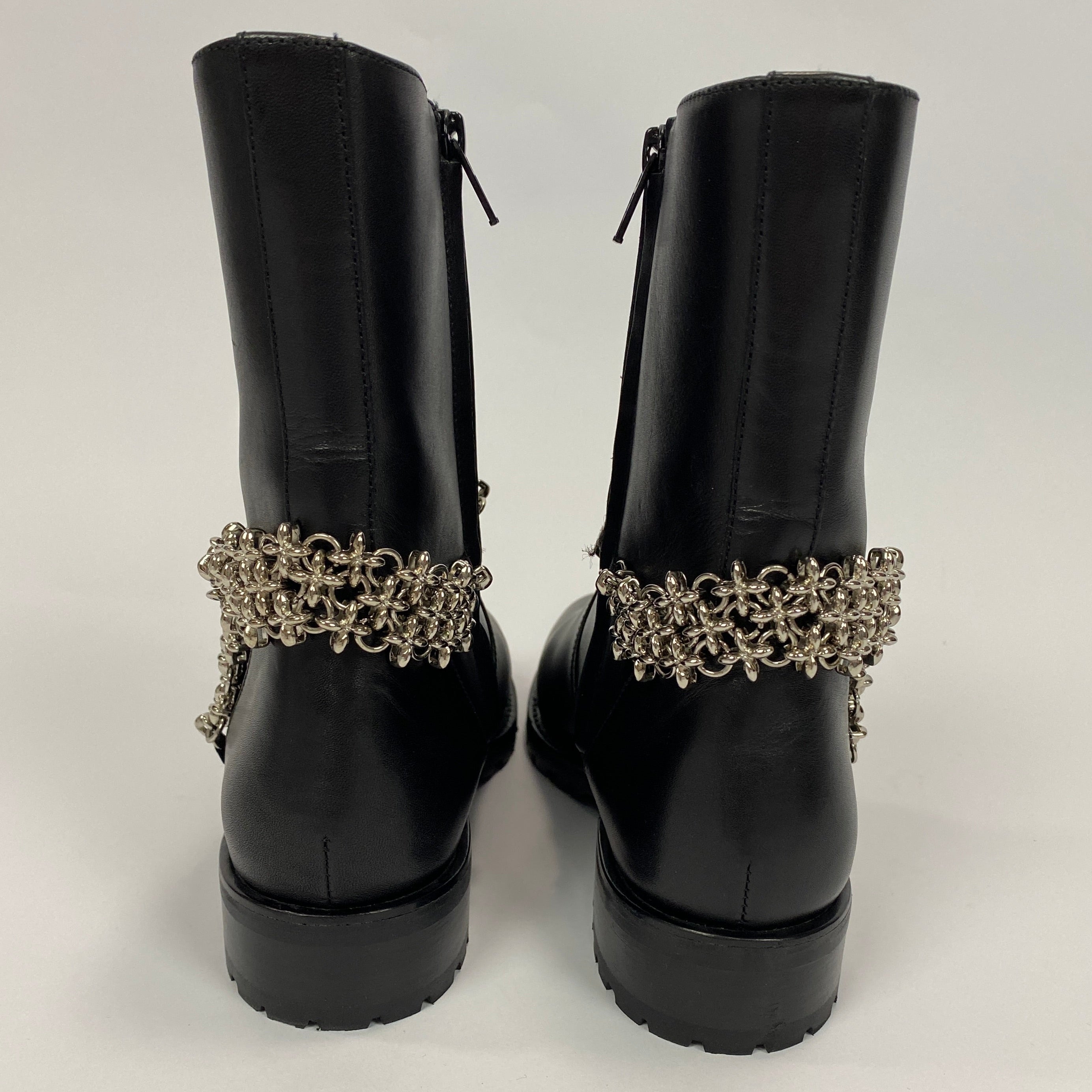 Manolo Blahnik £1195 Black Marisco Ankle Boots 36