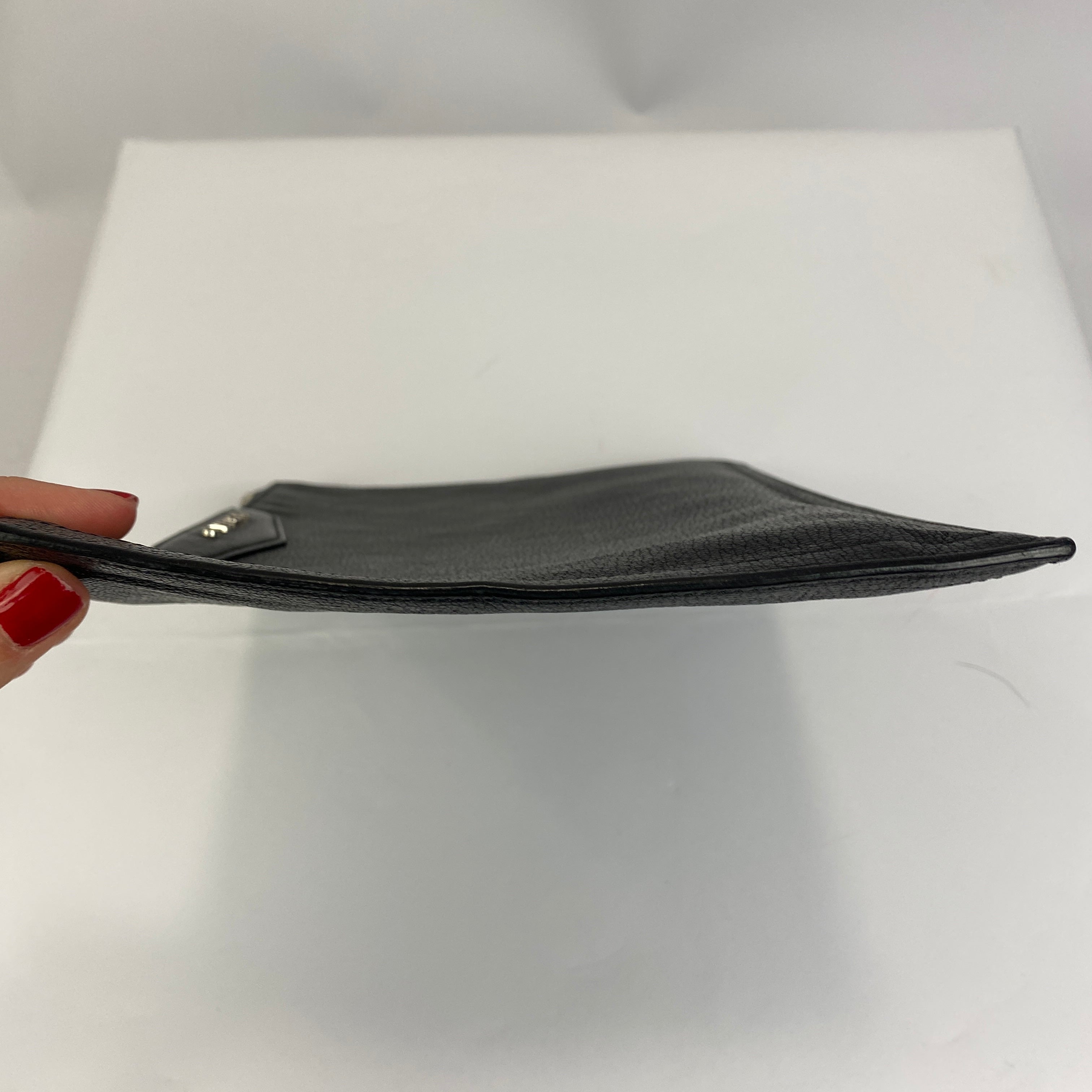 Givenchy Black Antigonia Pouch Clutch Bag