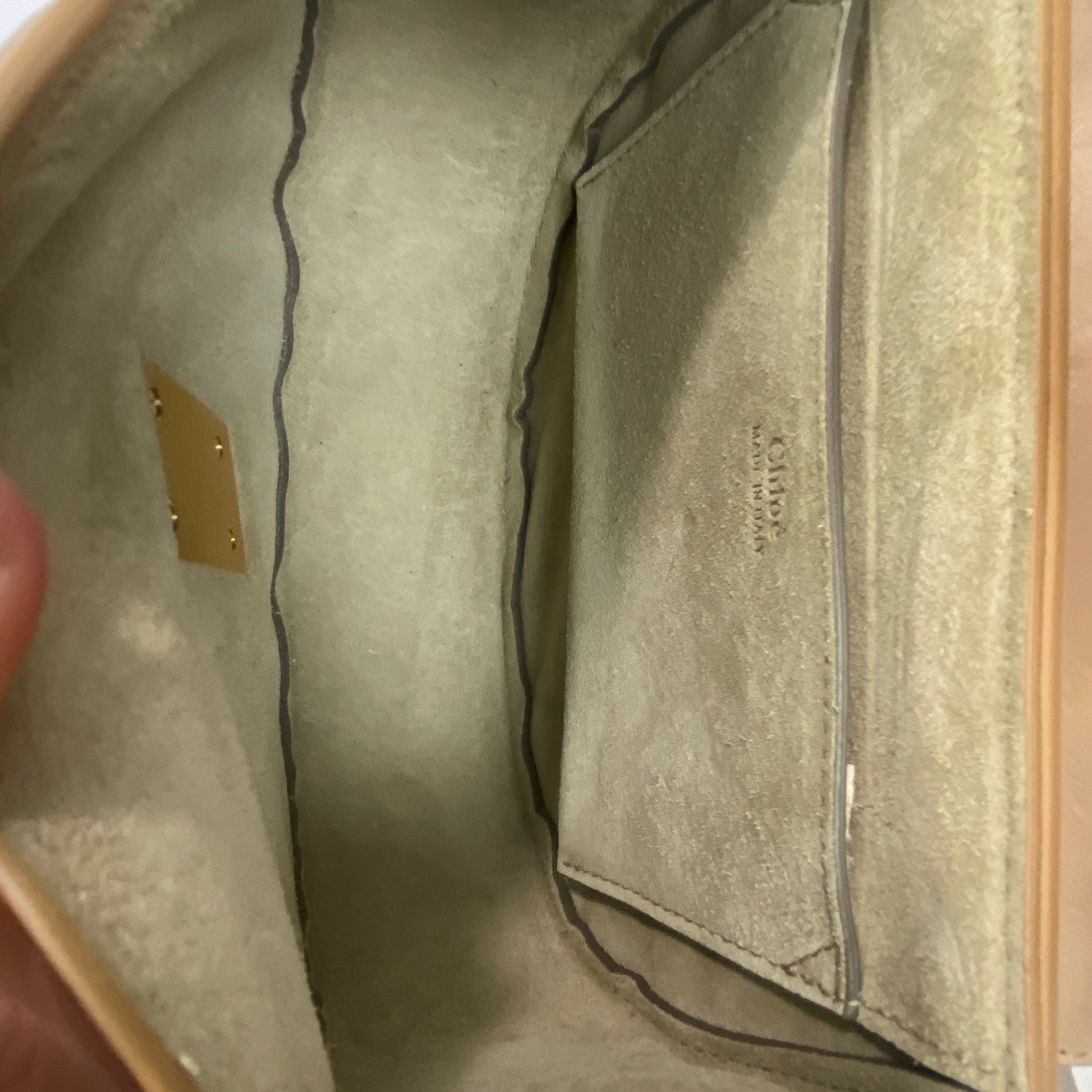 Chloe New £1400 Beige Leather Drew Bijou Bag