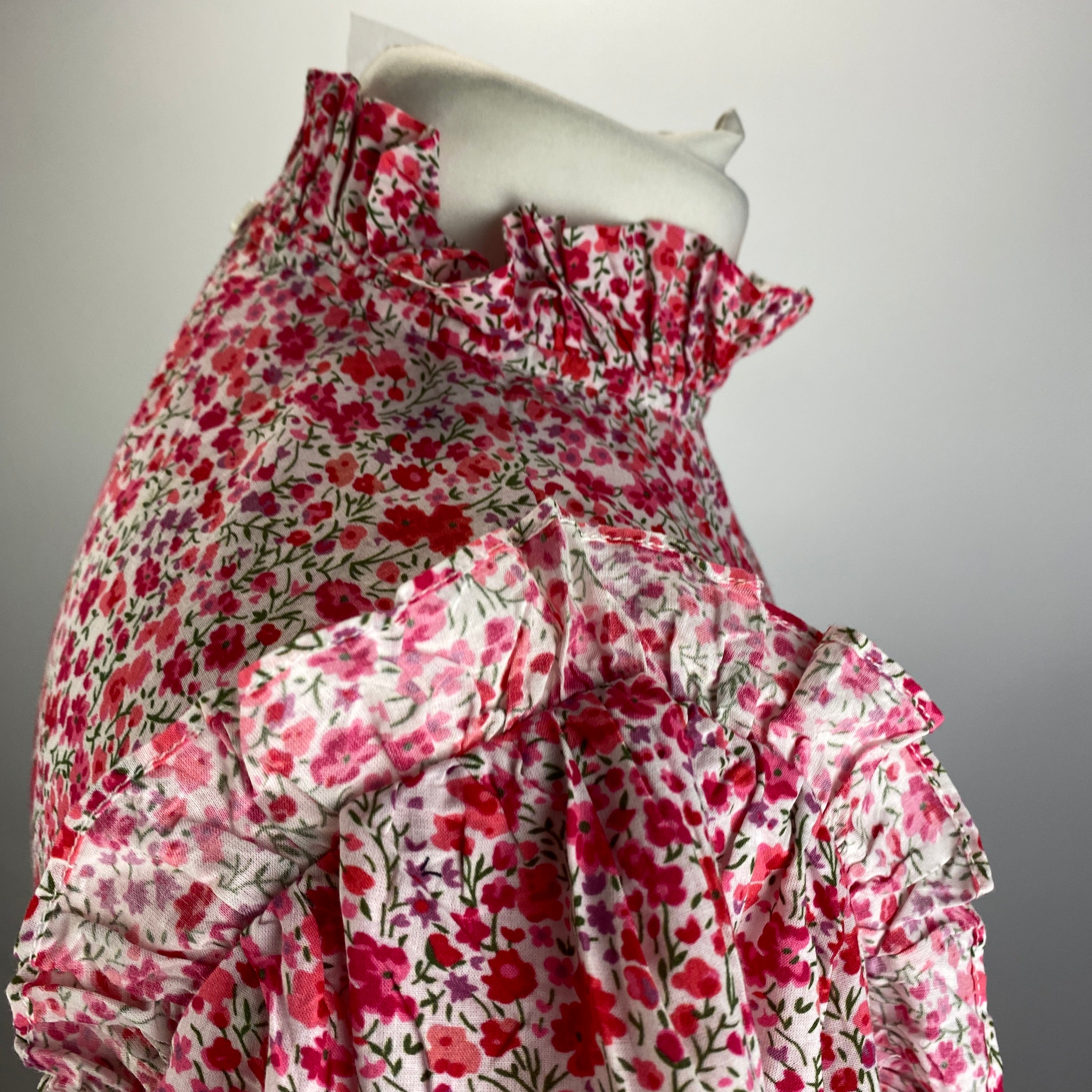 Seraphina New Pink Ditzy Floral Cotton Maxi Dress S