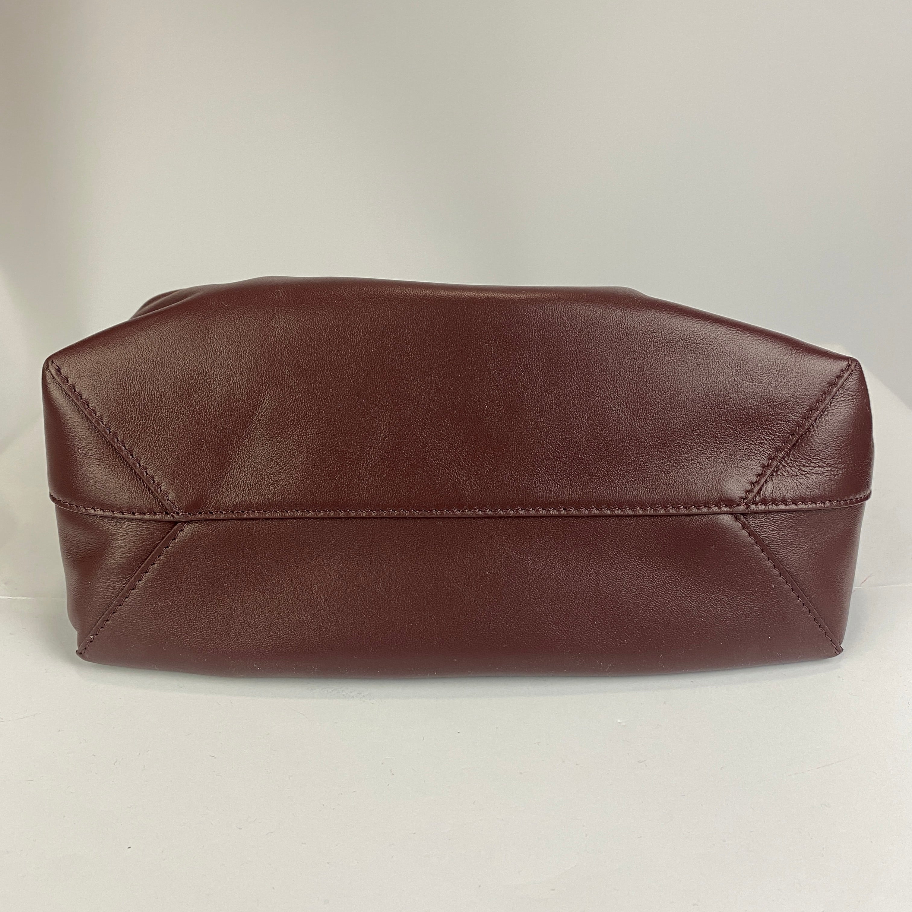 Reformation New £350 Burgundy Dahlia Shoulder Bag