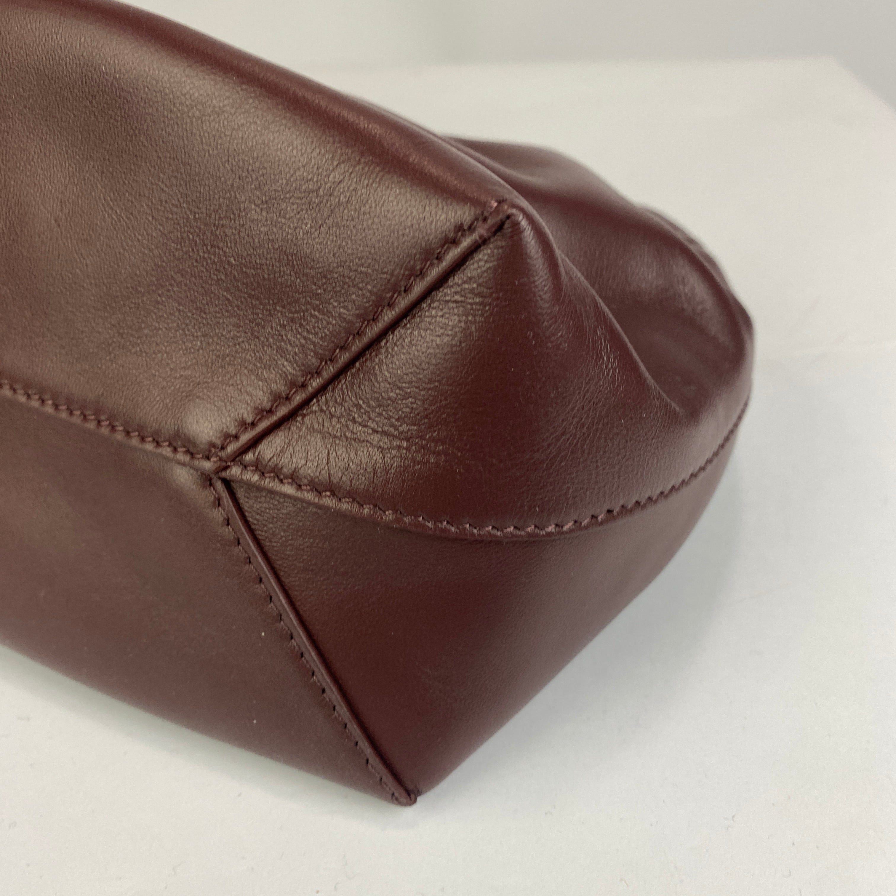 Reformation New £350 Burgundy Dahlia Shoulderbag