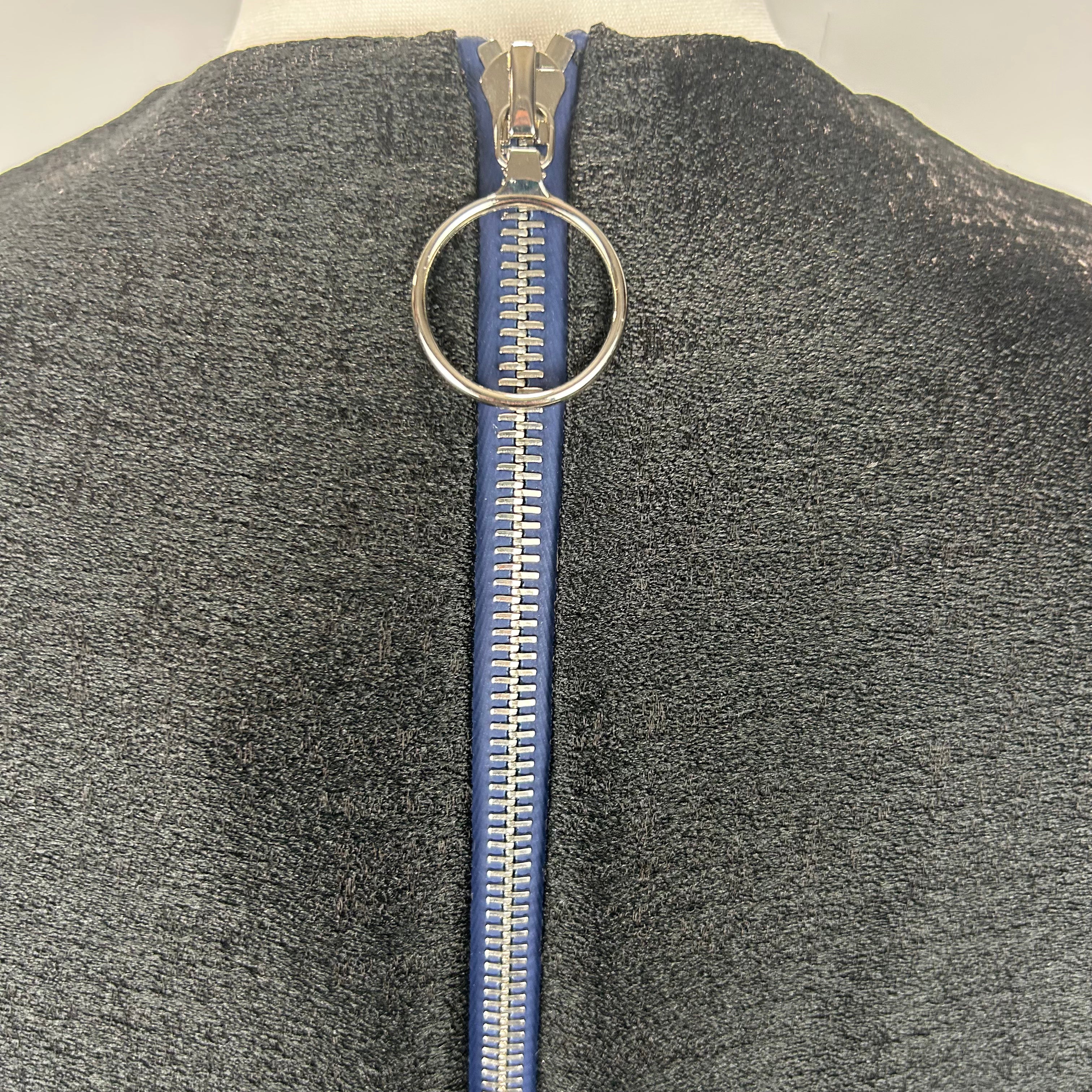 Roksanda New Black Embellished Farndon Shift Dress XL