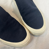 The Row £675 Navy Canvas Marie H Slip-On Sneakers 37.5
