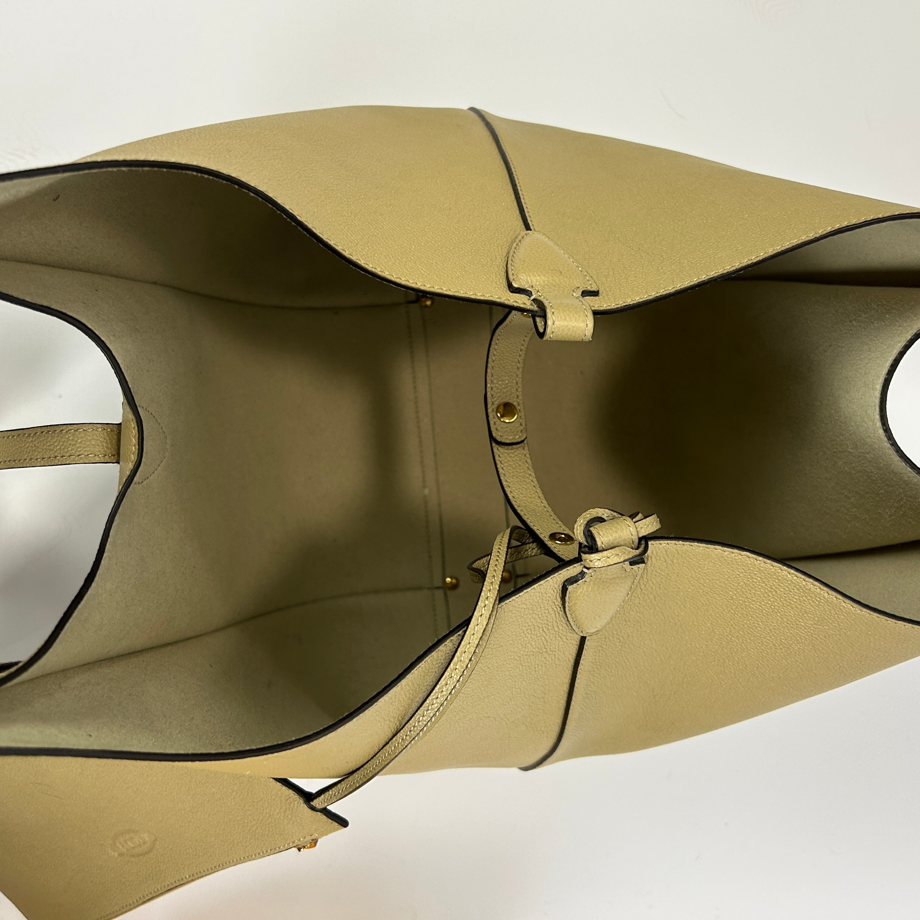 Tods New £1870 Deep Vanilla T Timeless Tote Bag