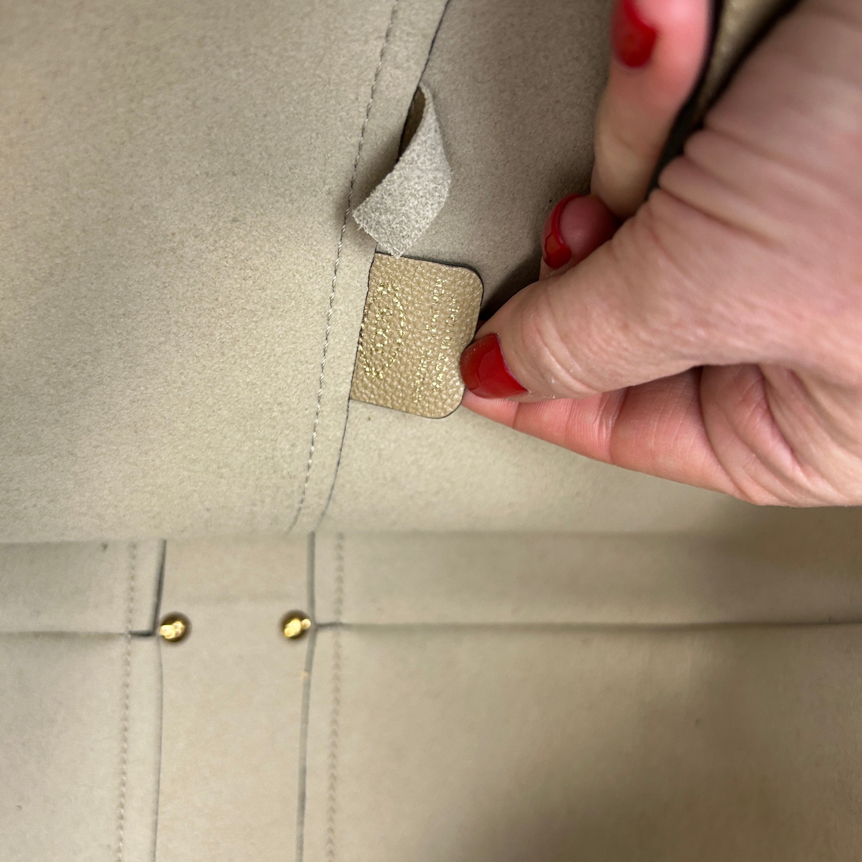 Tods New £1870 Deep Vanilla T Timeless Tote Bag