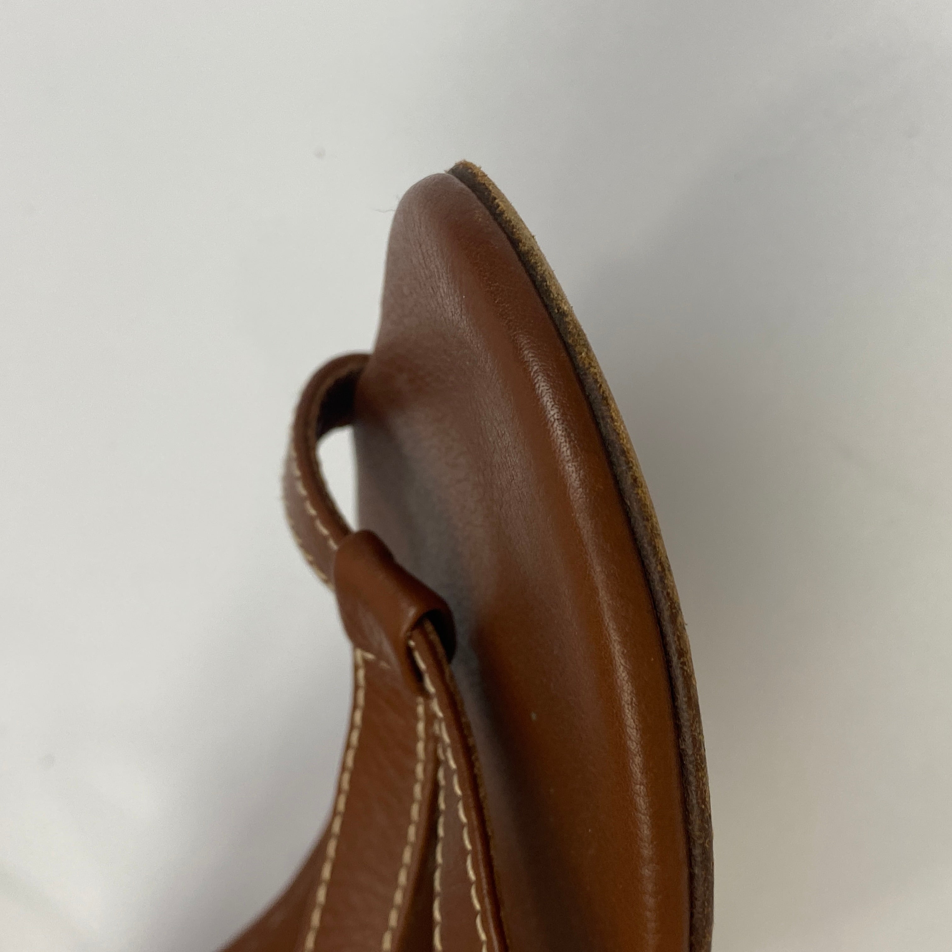 Loro Piana £685 Brown T-Bar Kitten Heels 40