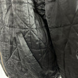Isabel Marant Etoile Black Quilted Silk Reversible Jacket M