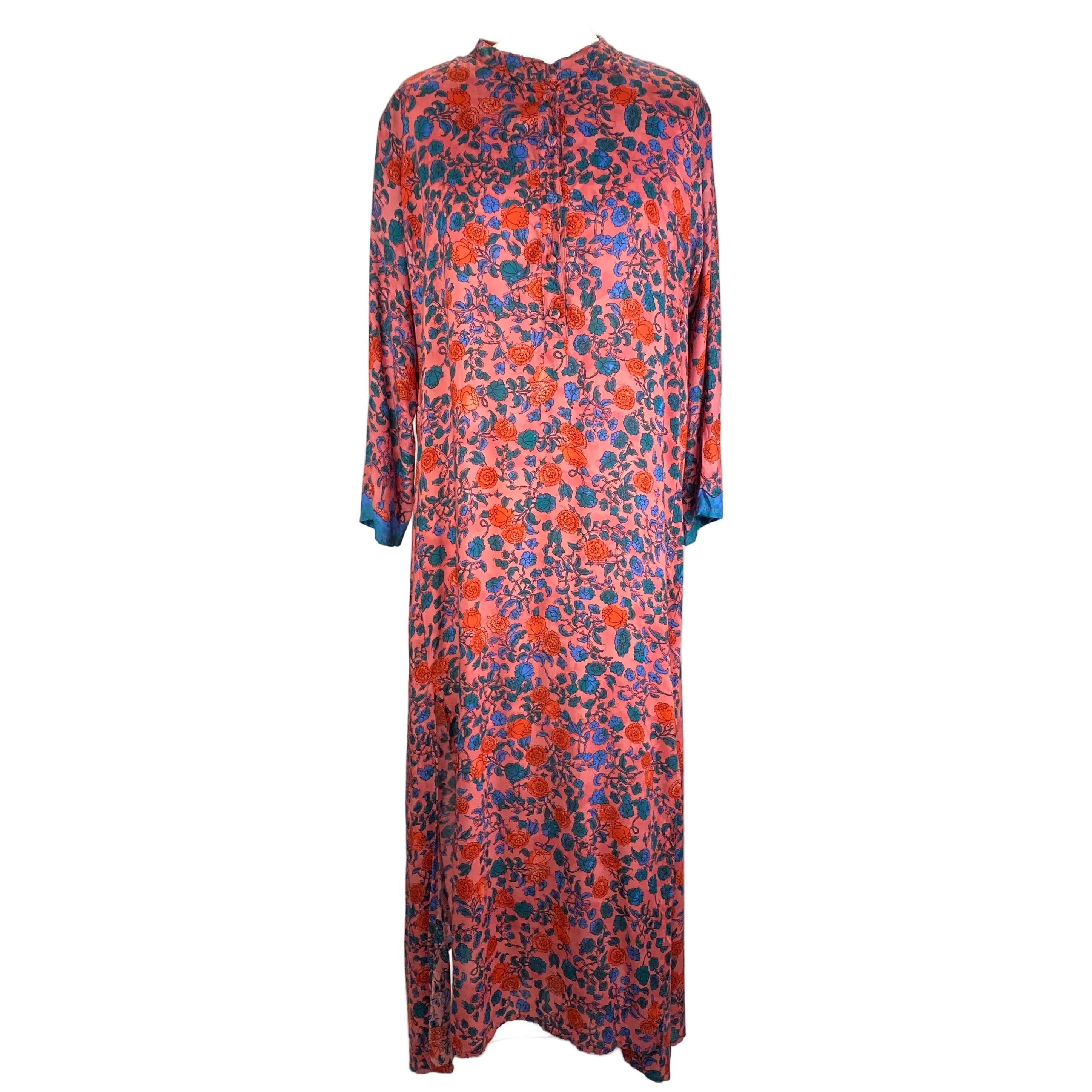 Natalie Martin New Pink Floral Maxi Dress M