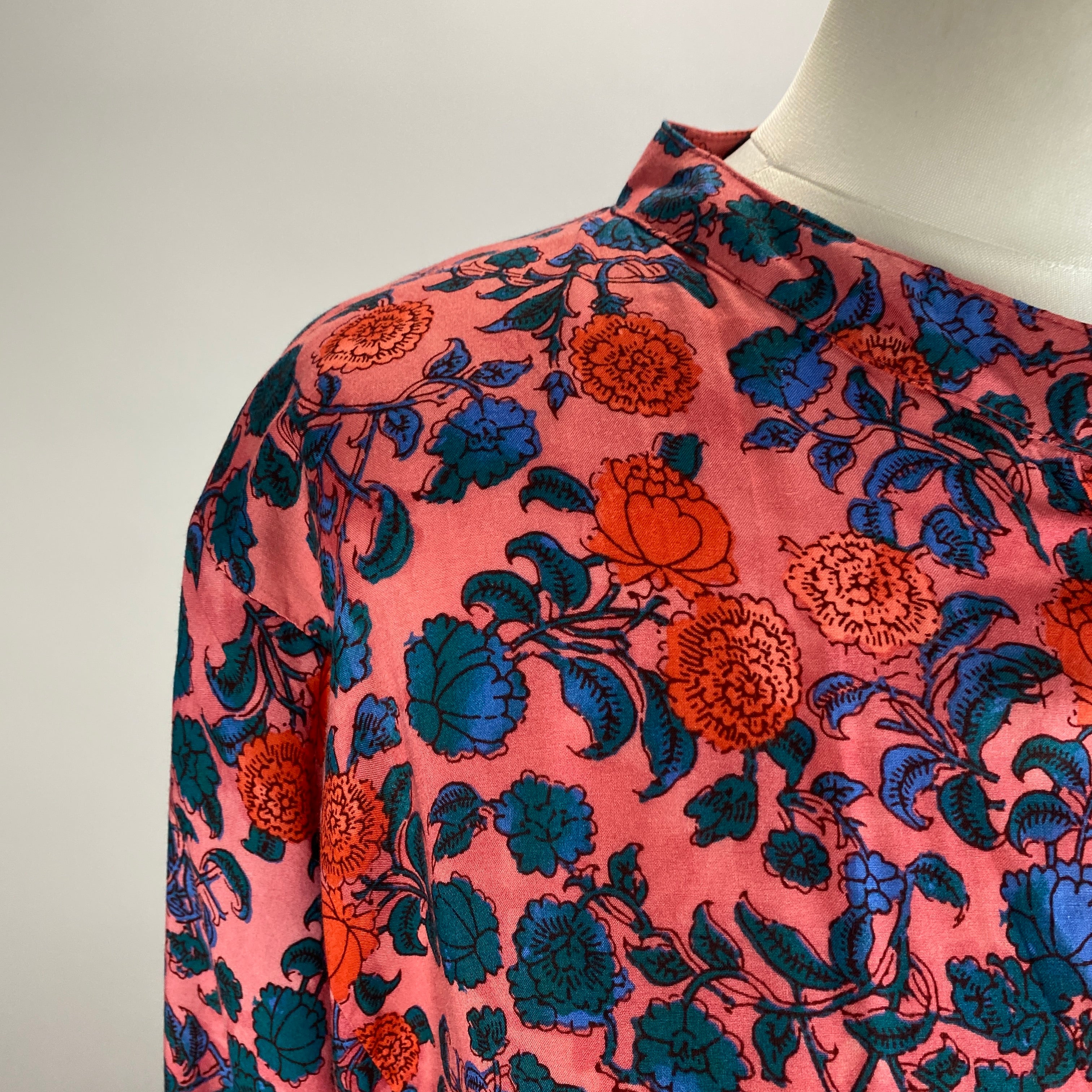 Natalie Martin New Pink Floral Maxi Dress M