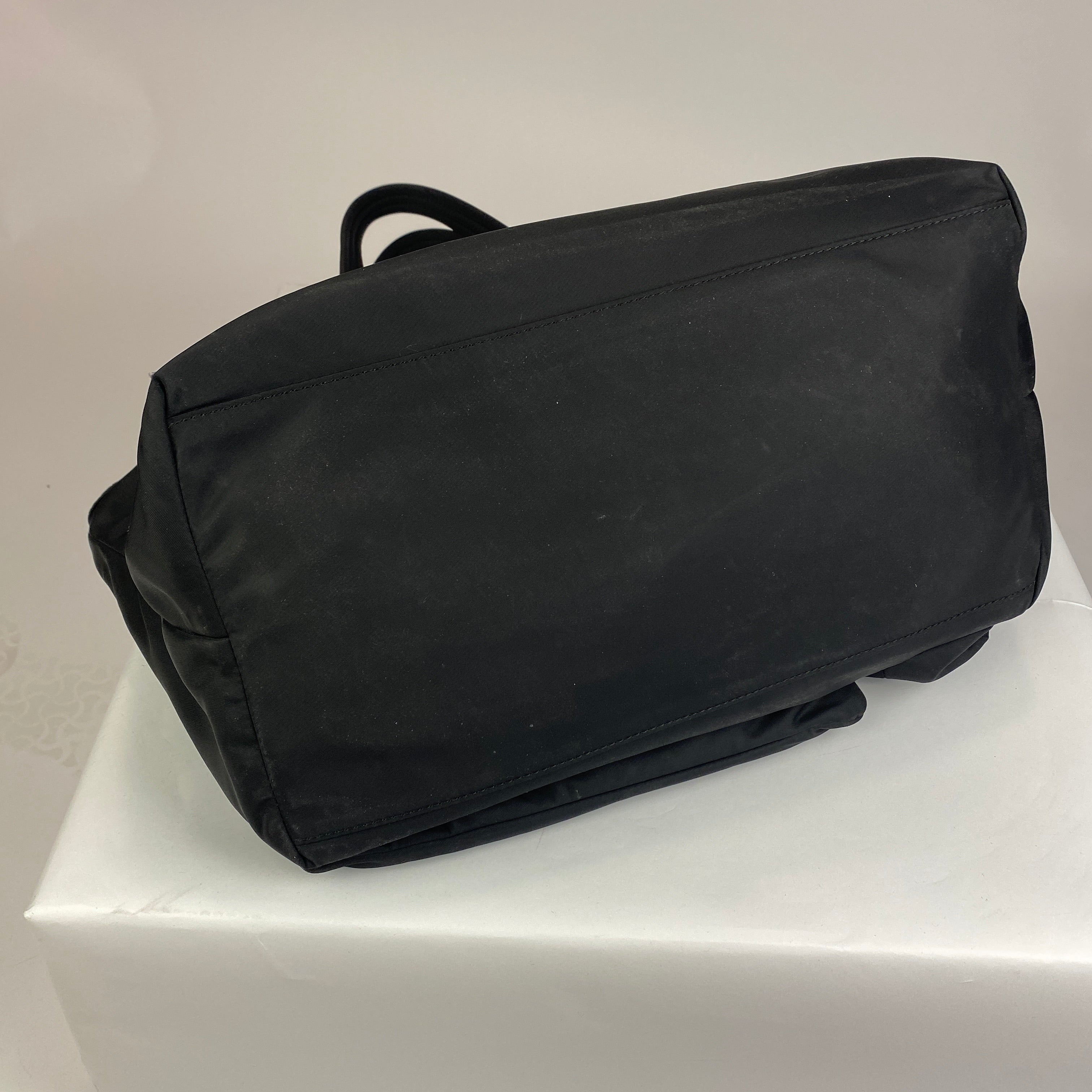 Anya Hindmarch £595 Black Nylon Multipocket Tote Bag