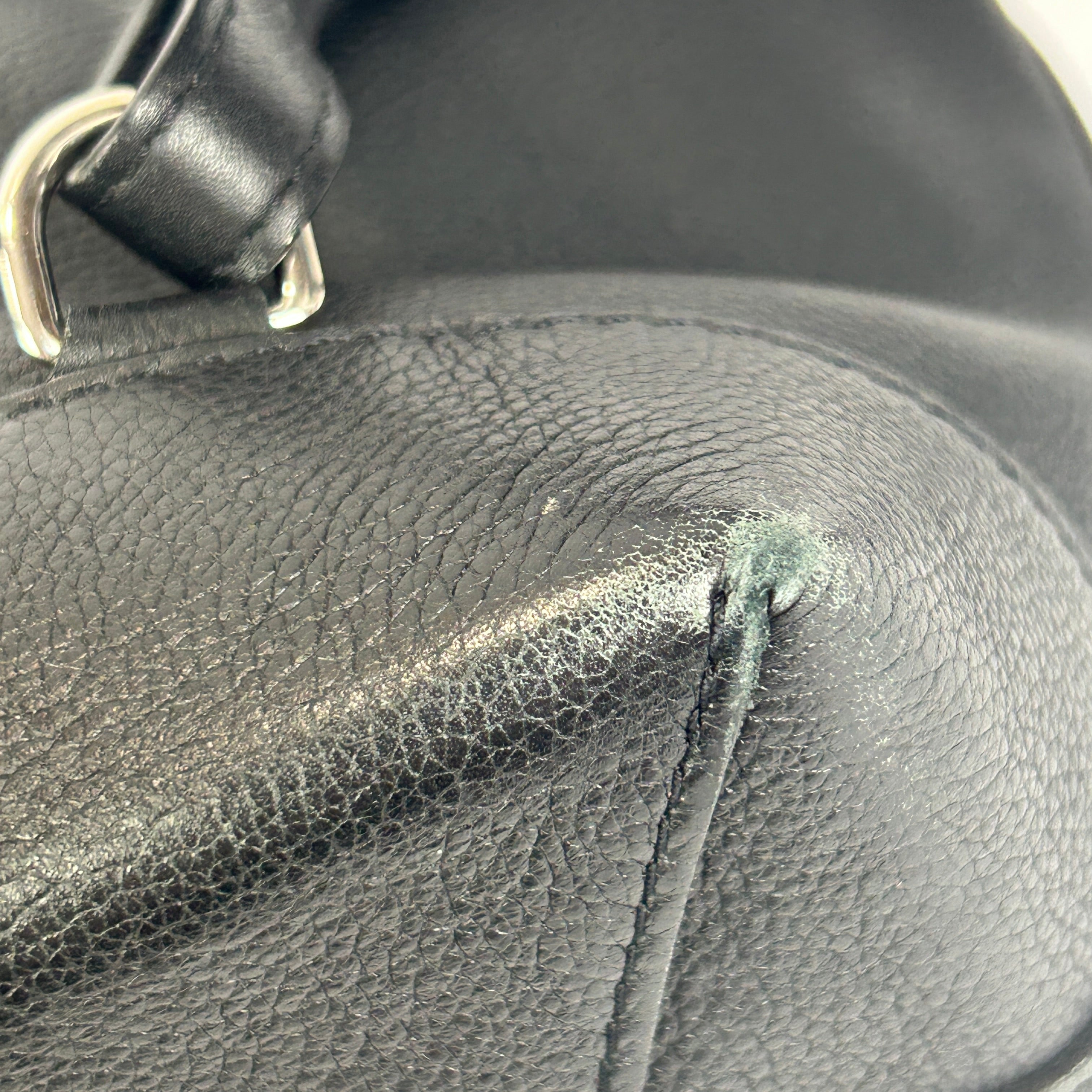 Louis Vuitton £2050 Black Calfskin Lockme Backpack