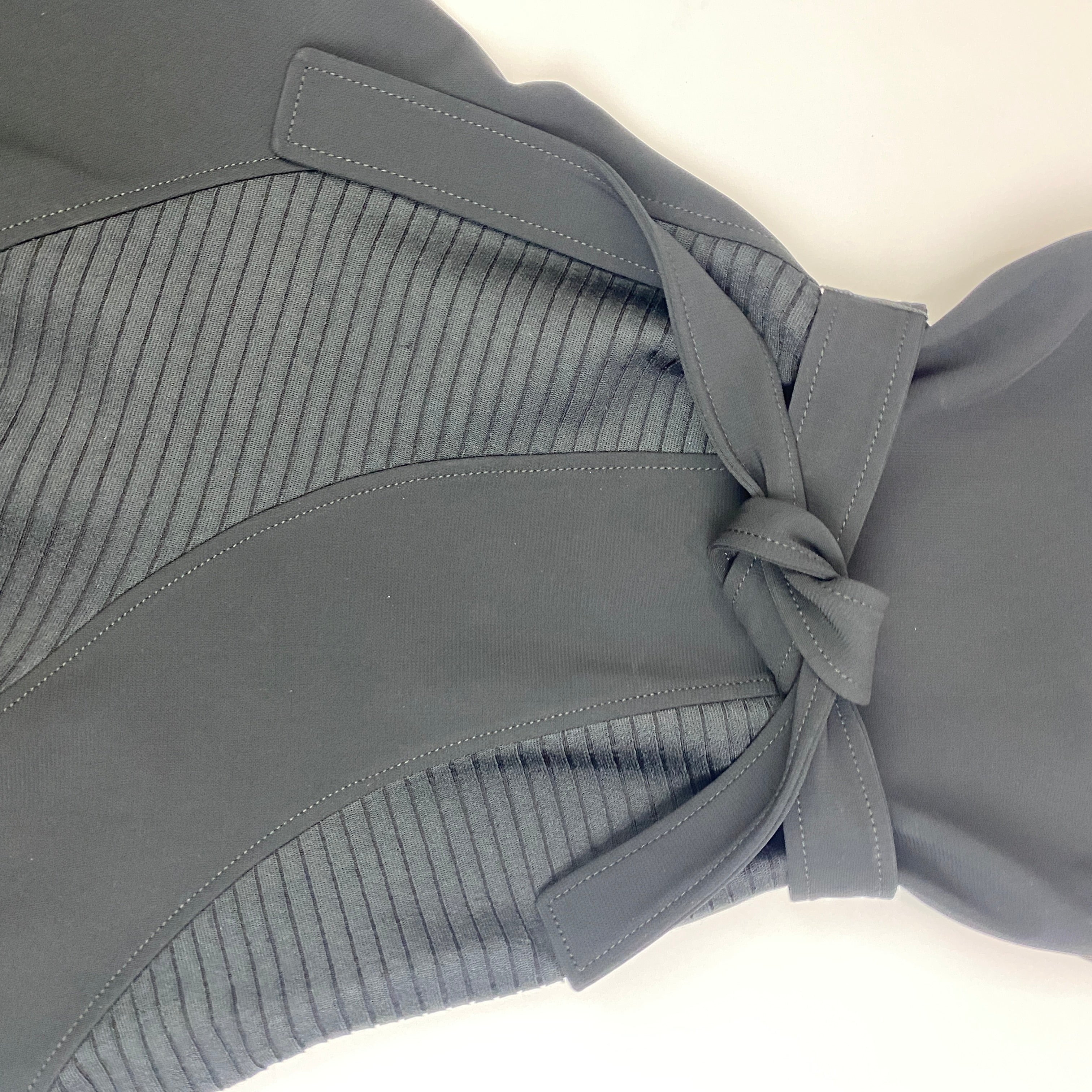 Louis Vuitton New Black Fit & Flare Dress XXS