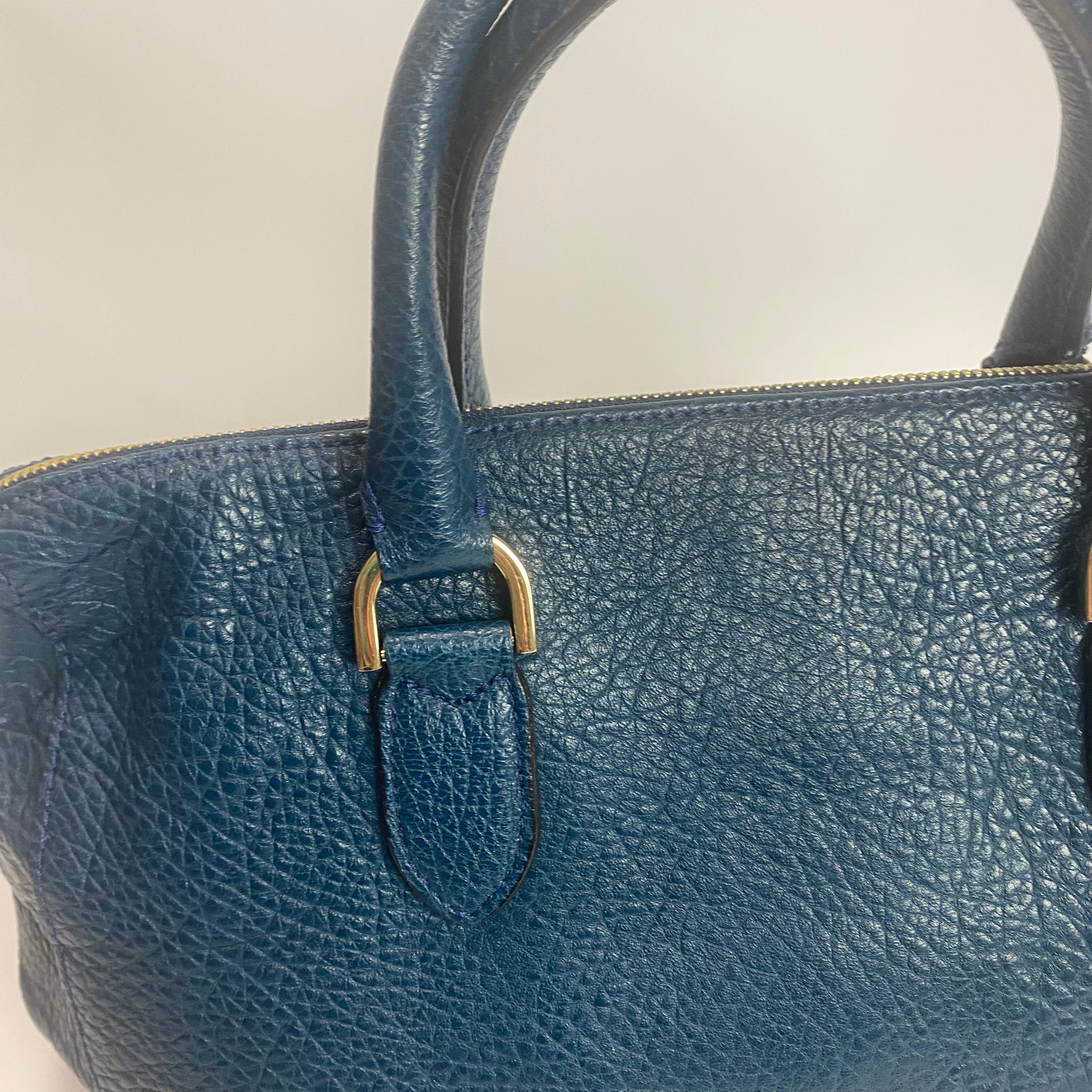 Mulberry New Petrol Del Rey Tote Bag