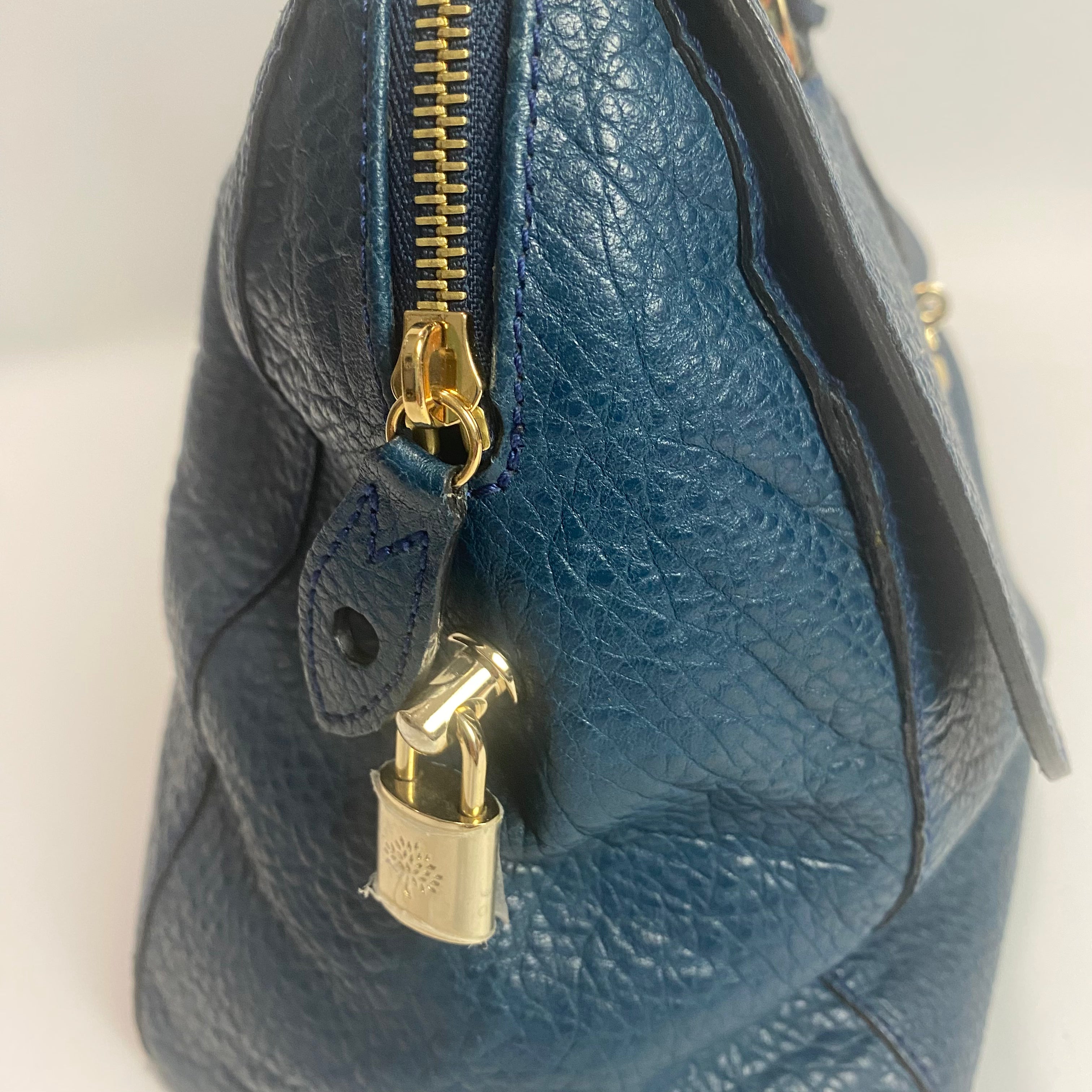 Mulberry New Petrol Del Rey Tote Bag