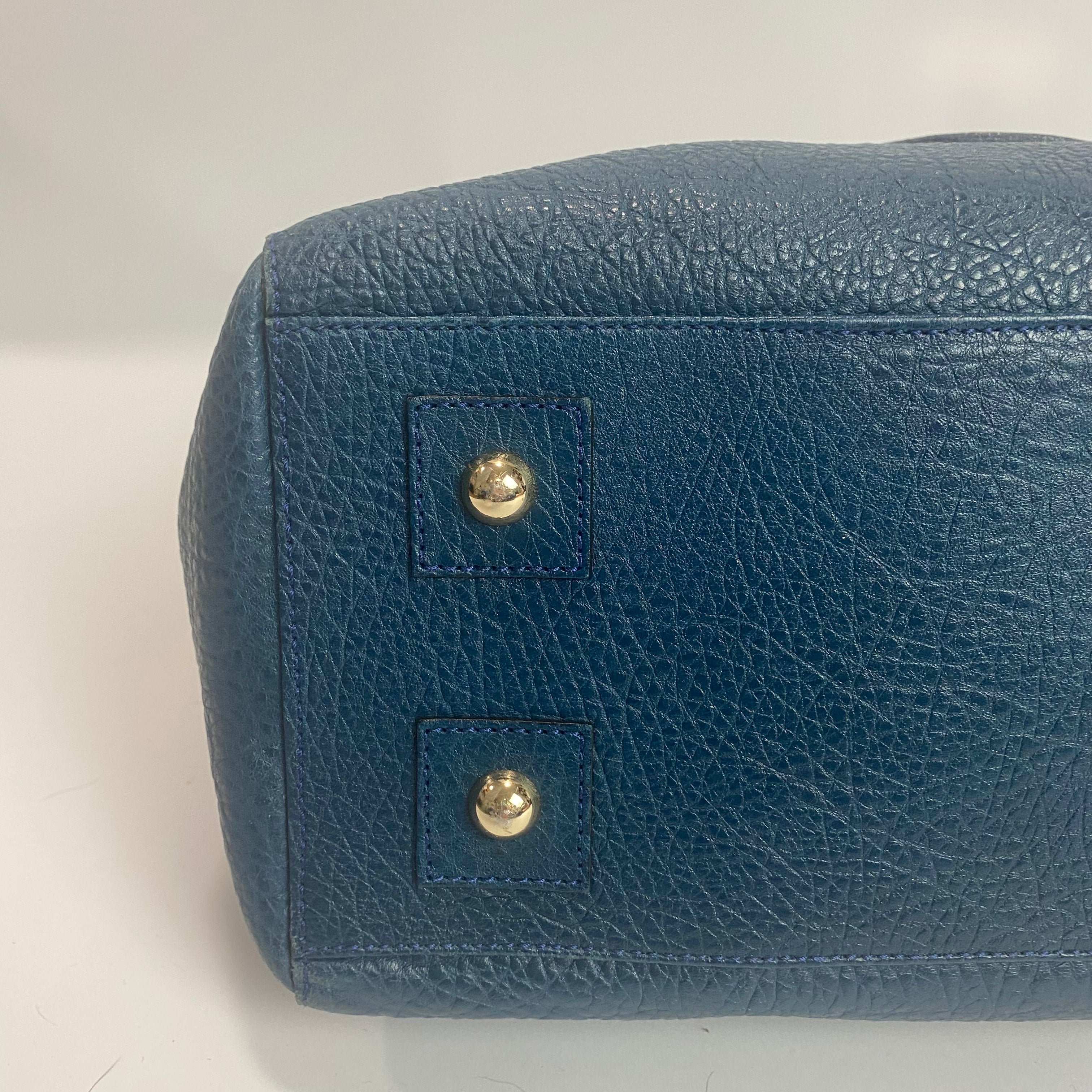 Mulberry New Petrol Del Rey Tote Bag