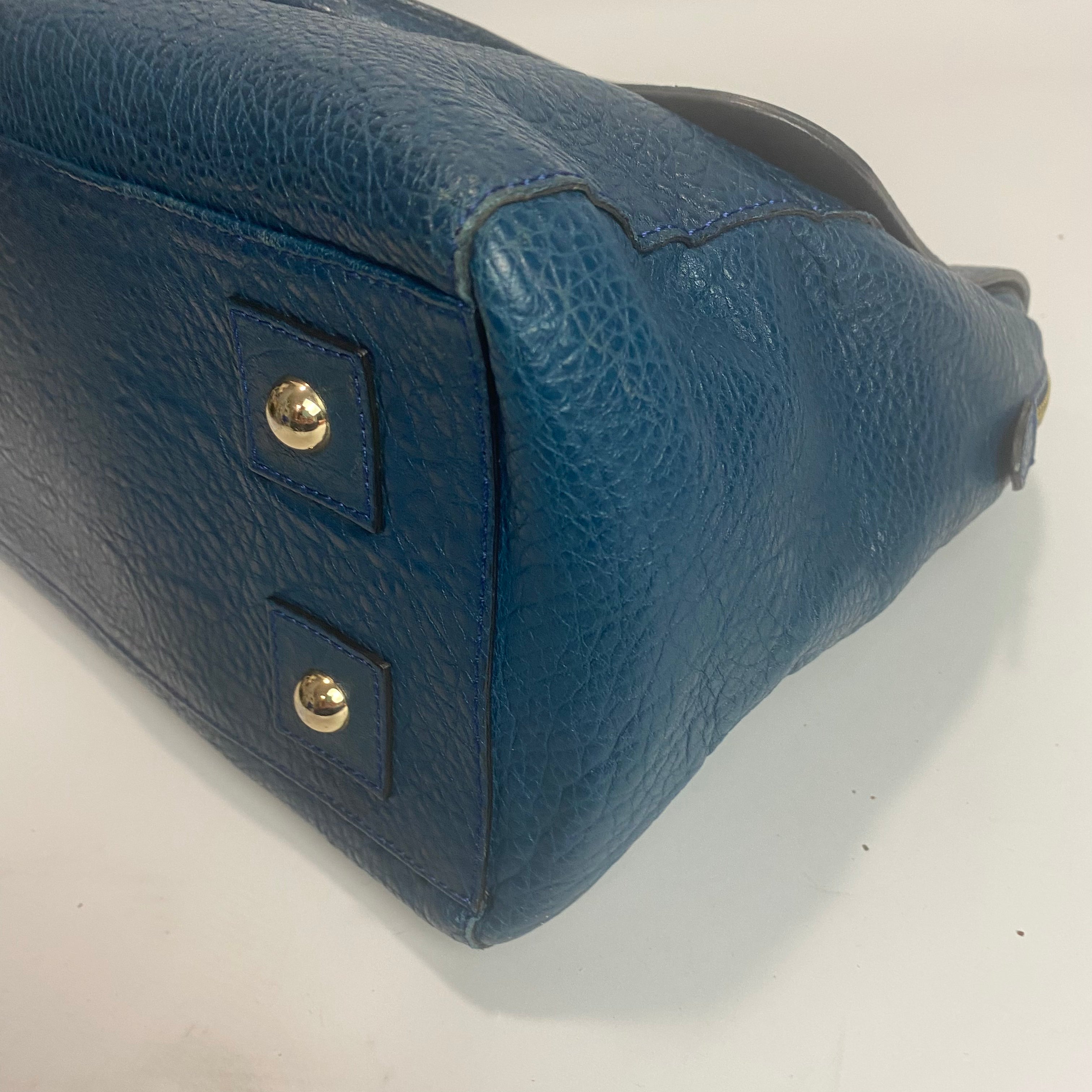 Mulberry New Petrol Del Rey Tote Bag