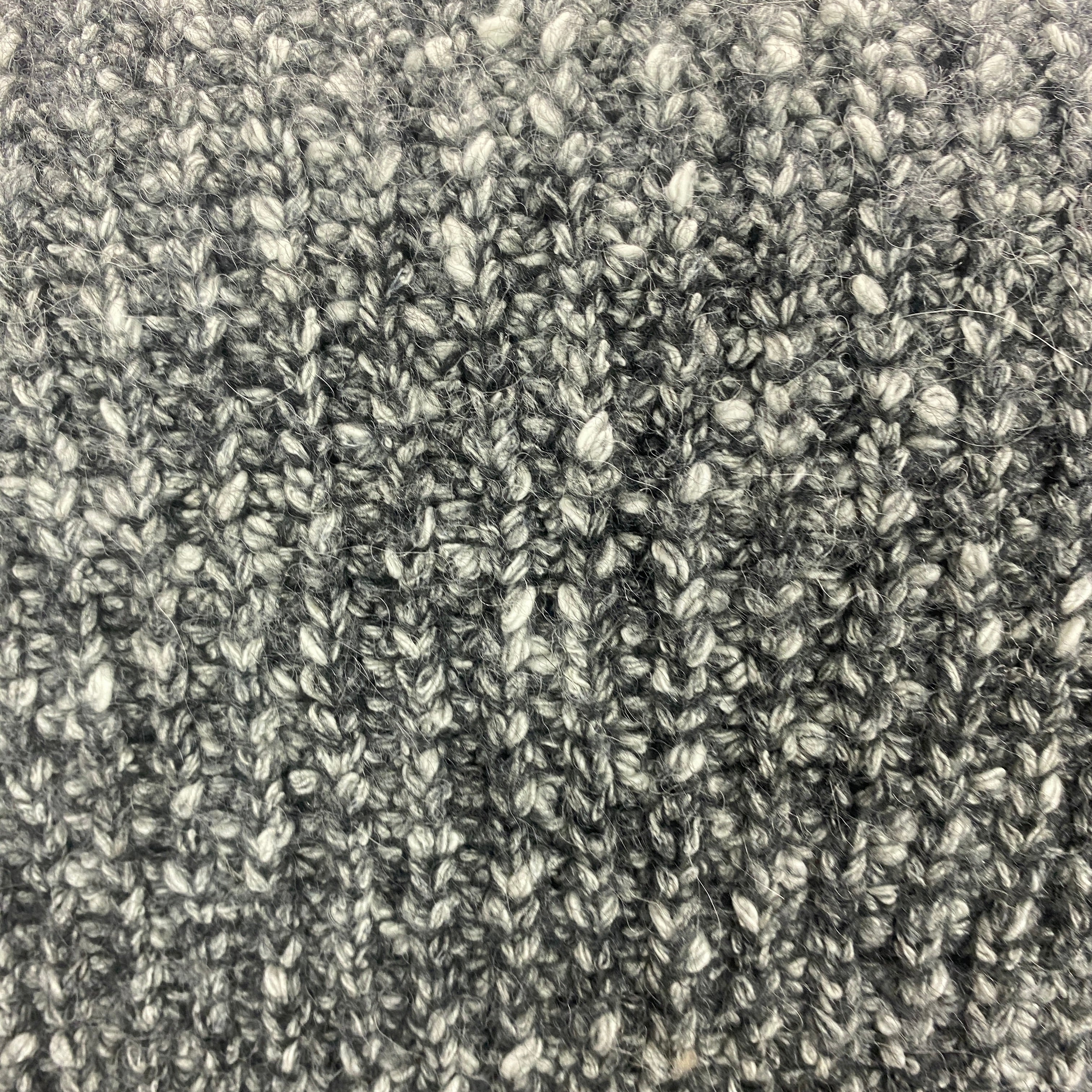 Isabel Marant Monochrome Lindley Leather Trimmed Knit Jacket M/L