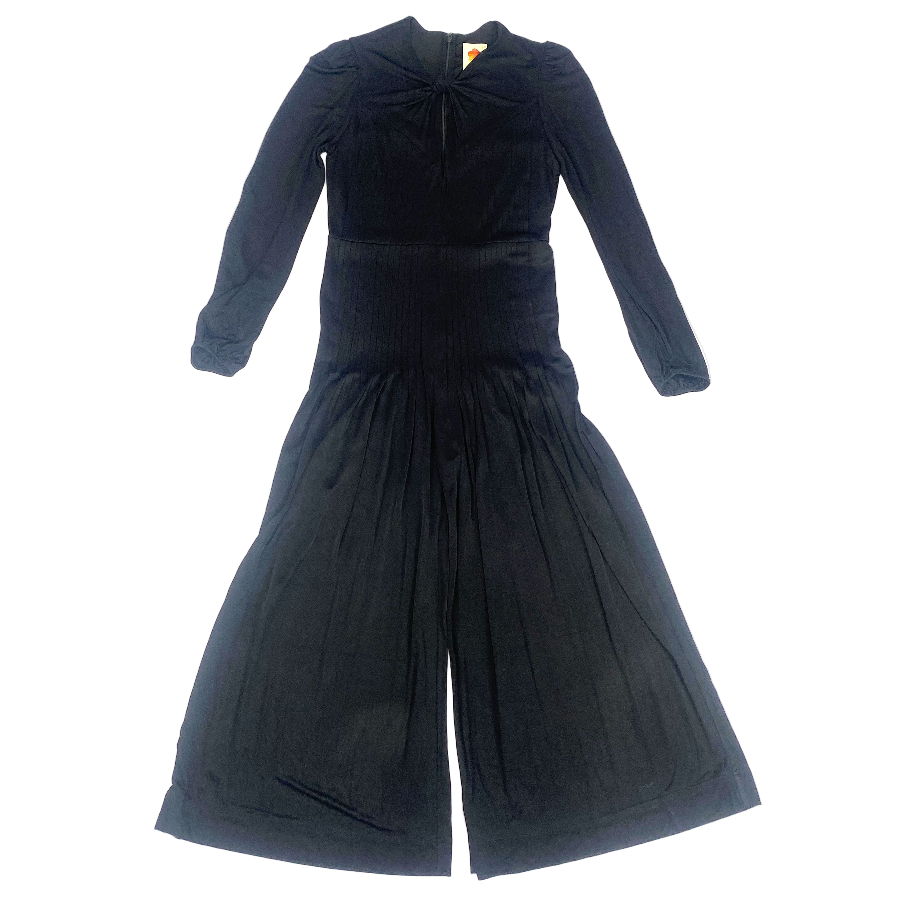 Farm Rio New £340 Black Slinky Knot Jumpsuit M