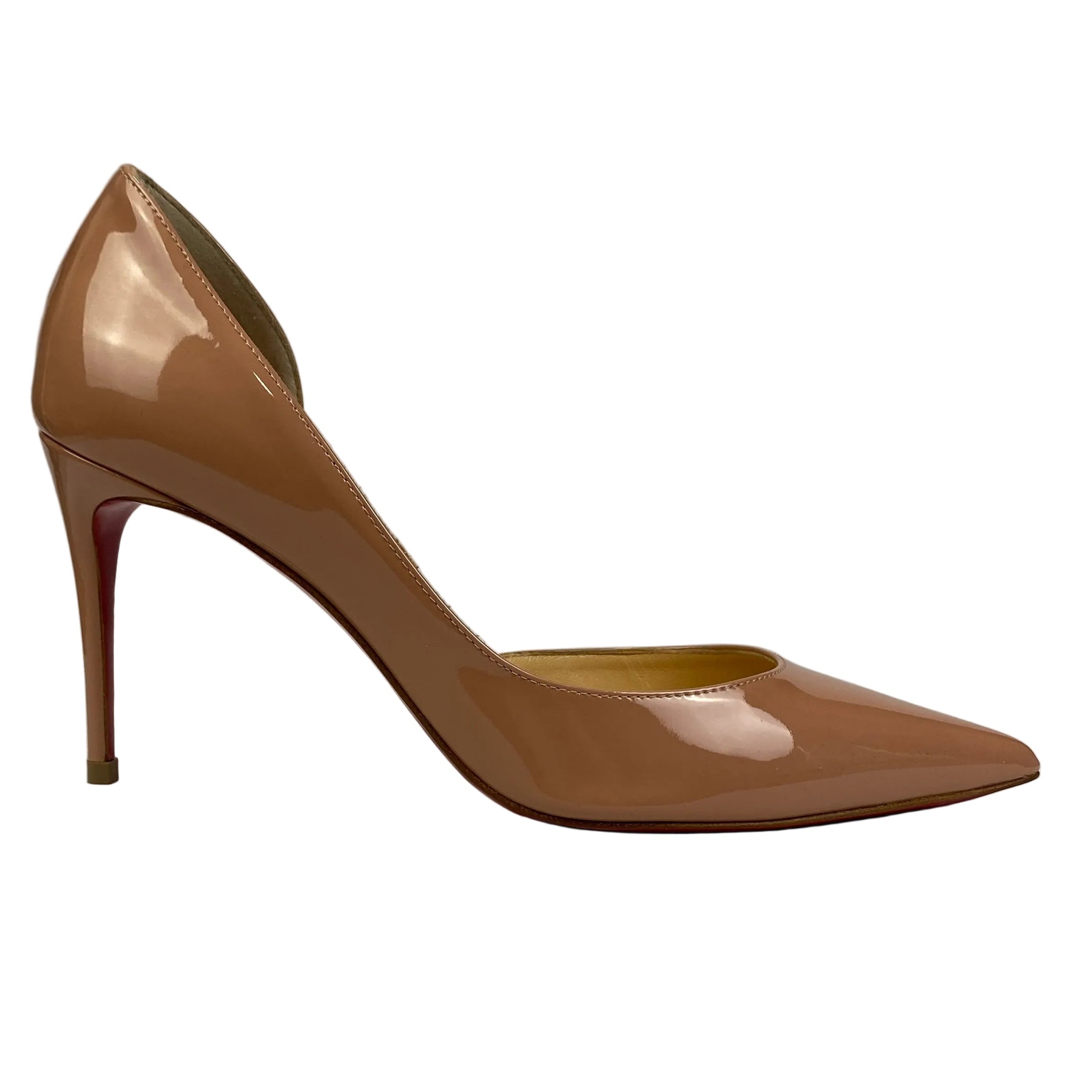 Christian Louboutin £720 Nude Iriza 85 Heels 37