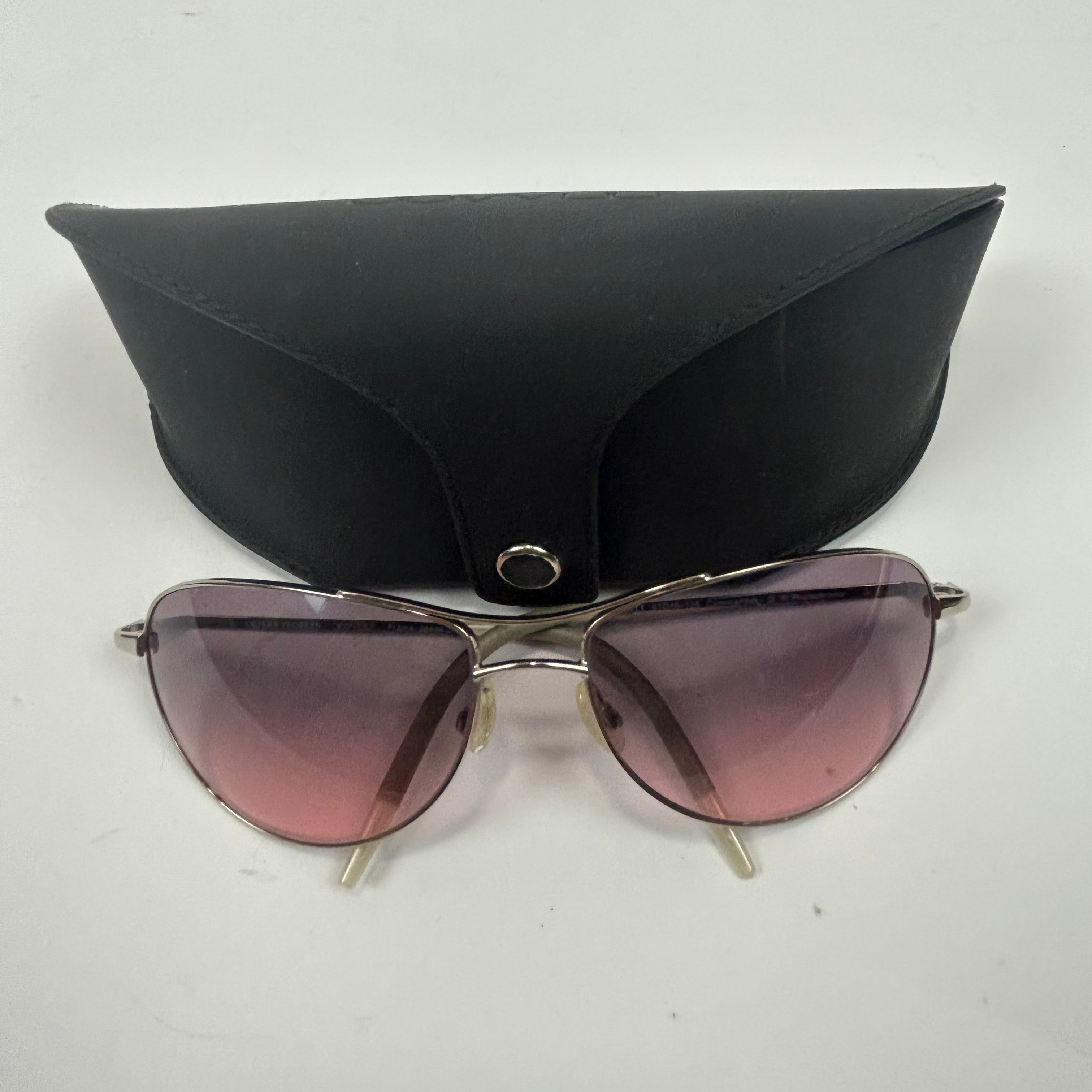 Oliver Peoples £330 Rose-Tinted Commander Sunglasses