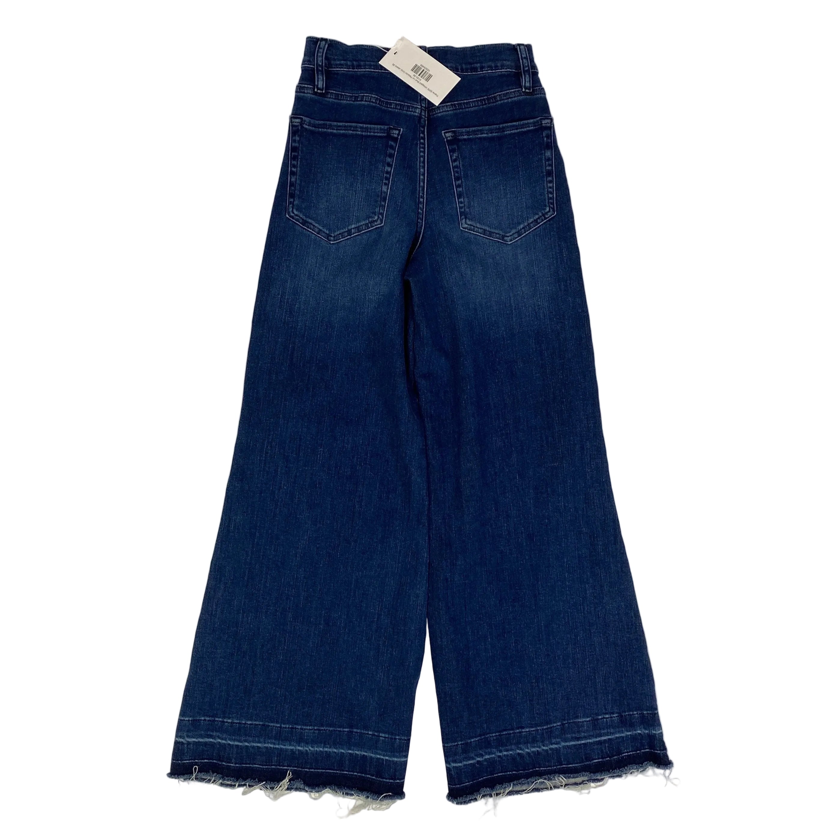 Frame £270 Vintaged Blue Le Palazzo Crop Jeans 26