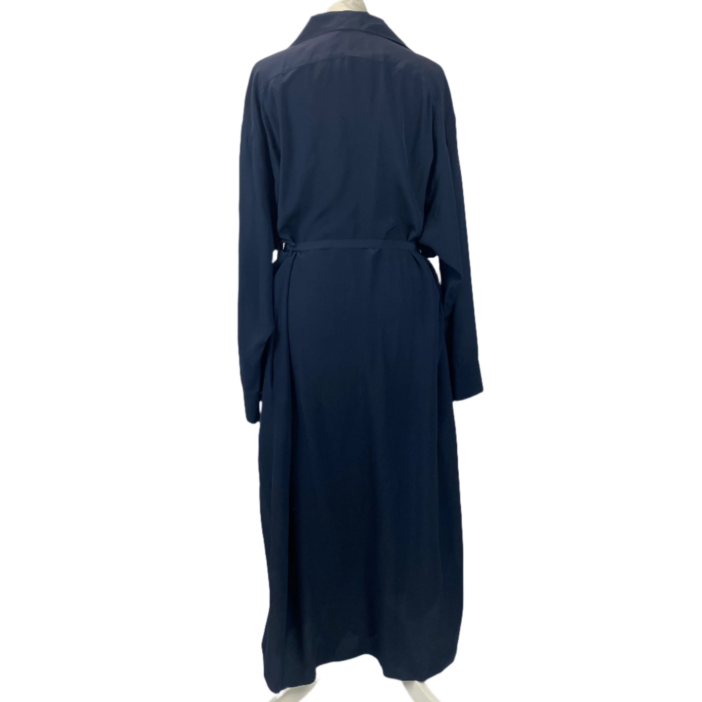 The Row Navy Silk Oversized Tunic Dress M/L/XL/XXL