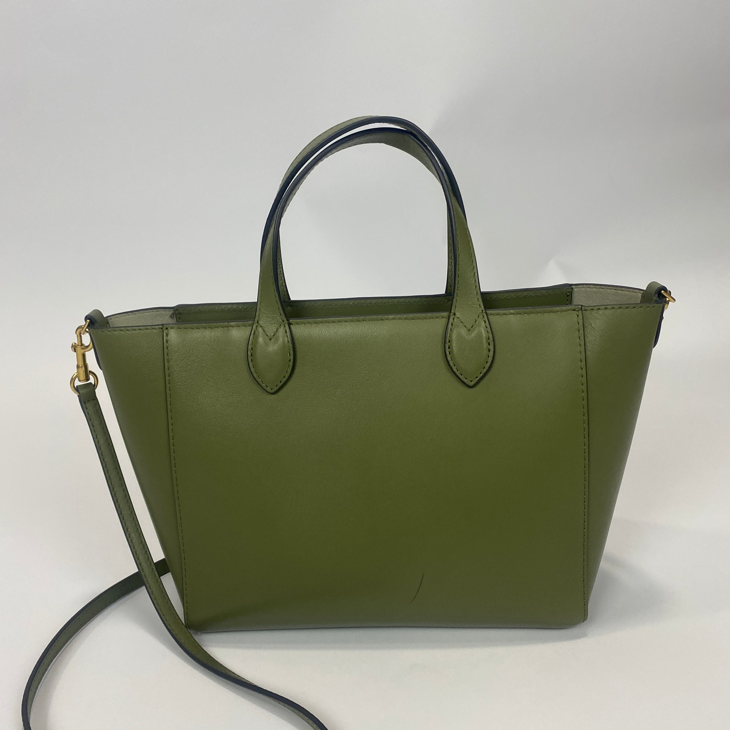 Anya Hindmarch £610 Light Olive XS Nevis Tote Bag